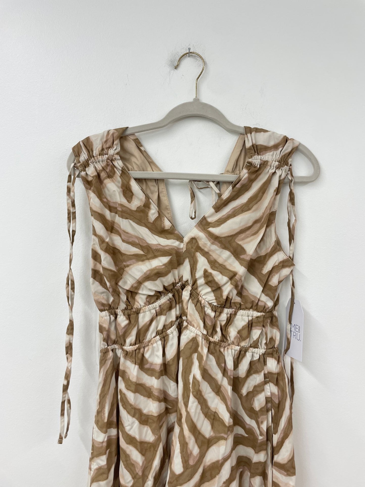 Time and Tru TT tie mini dress Size S / NWT