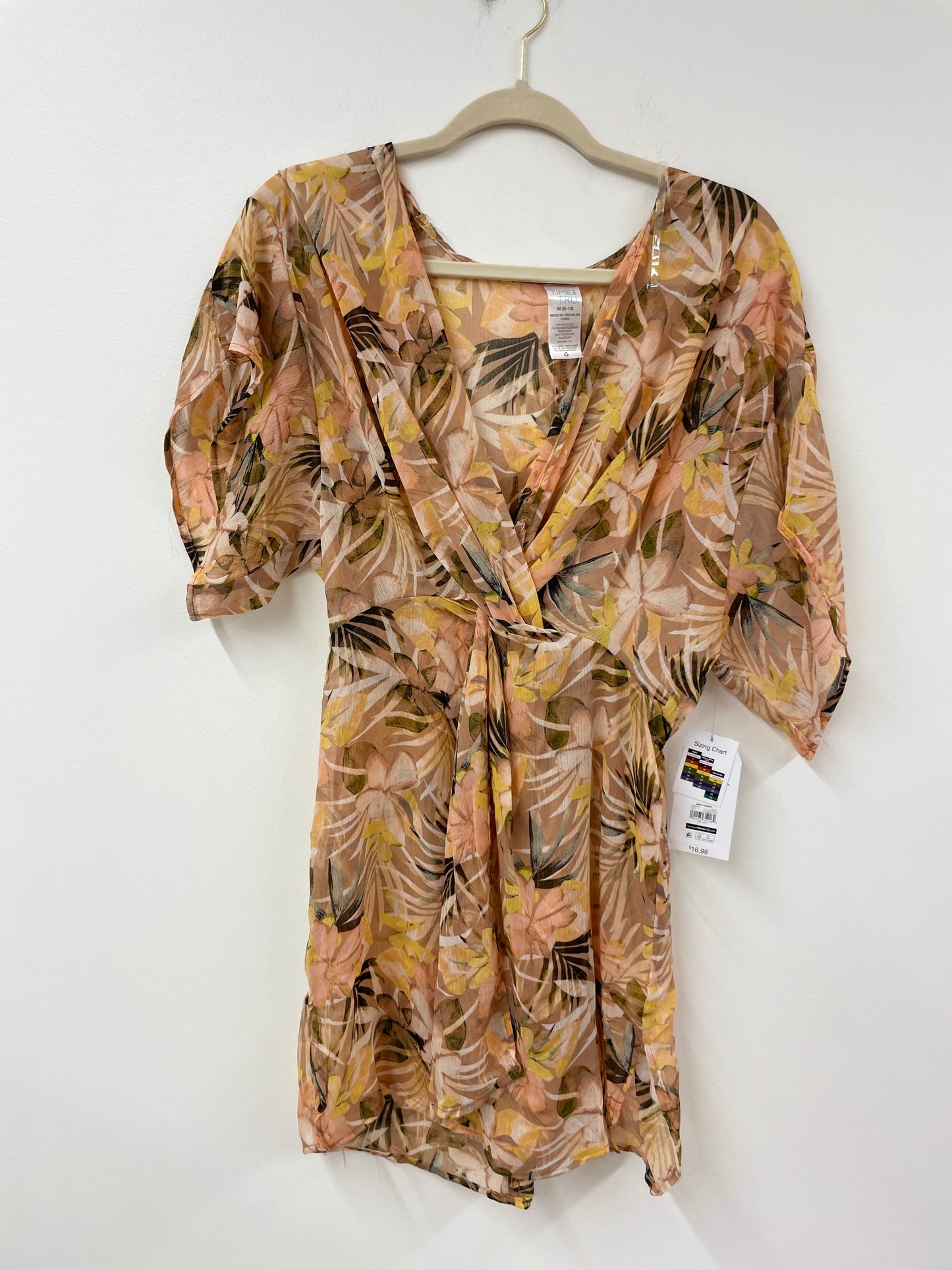 Time and Tru missy cover up Size M / NWT