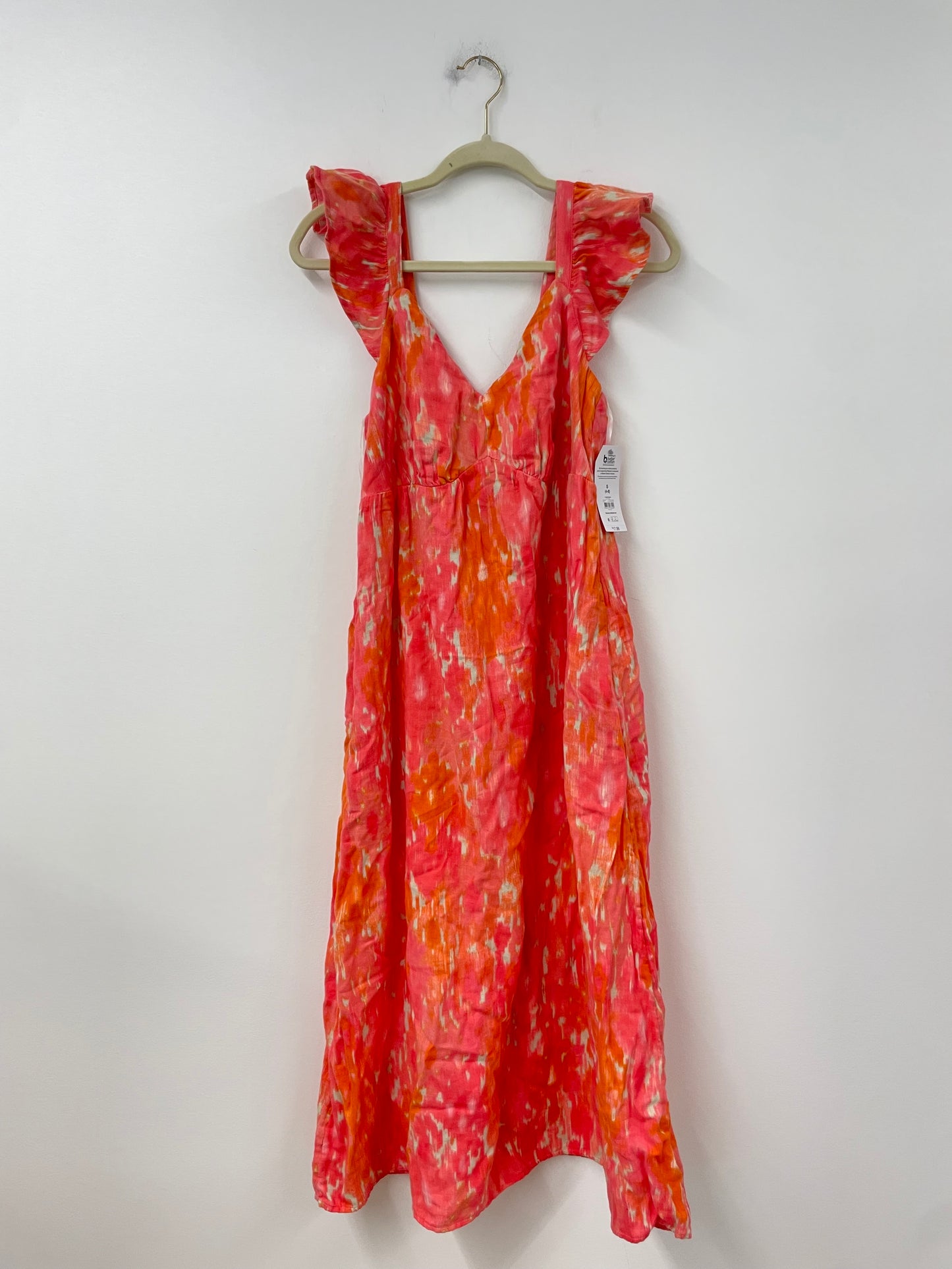Time and Tru ruffle sleeve maxi dress Size S / NWT