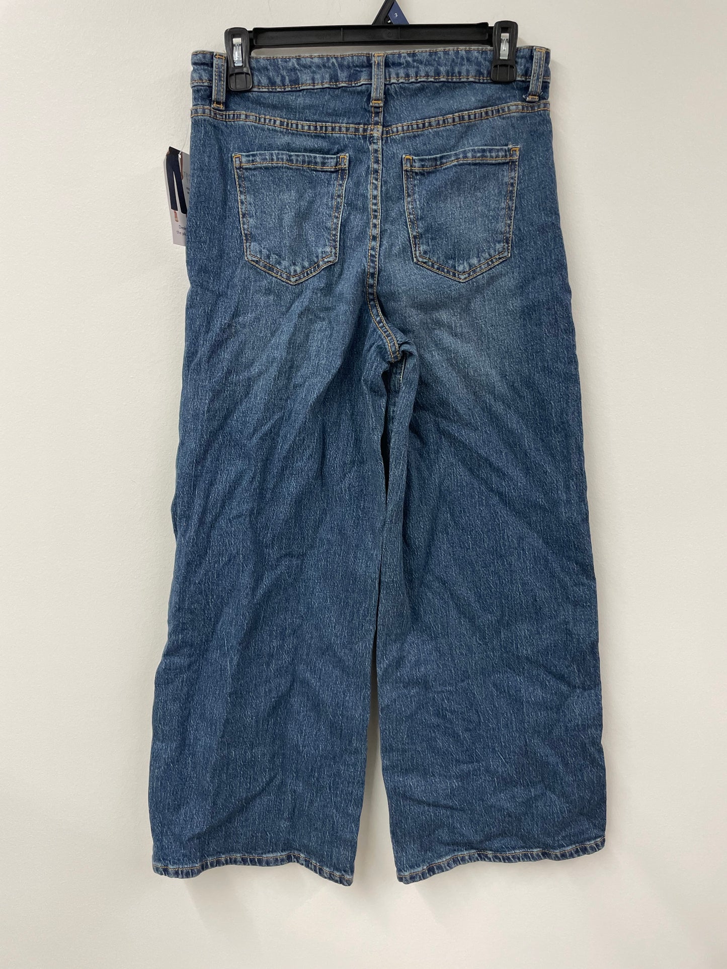 Time and Tru wide leg crop jeans Size 4 / NWT