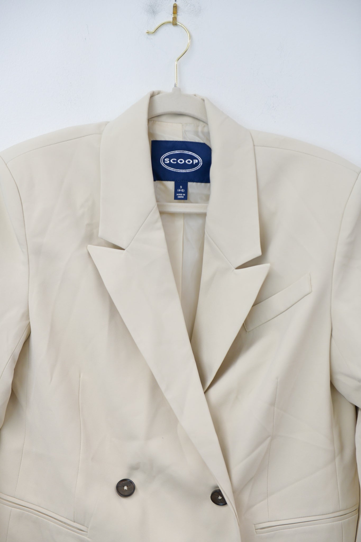 Scoop double breasted blazer Size S / EUC