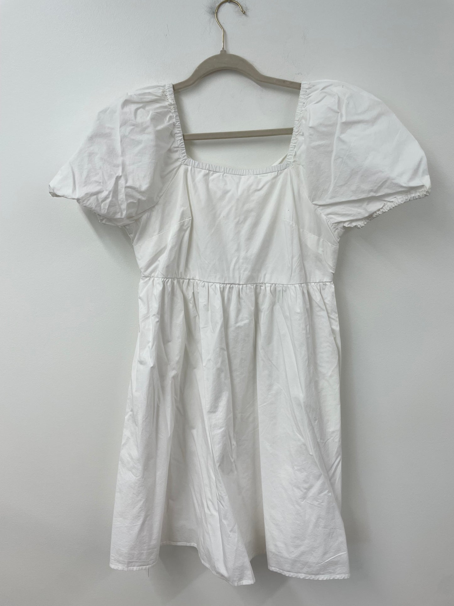 Time and Tru puffed sleeve tie back mini dress Size S / EUC