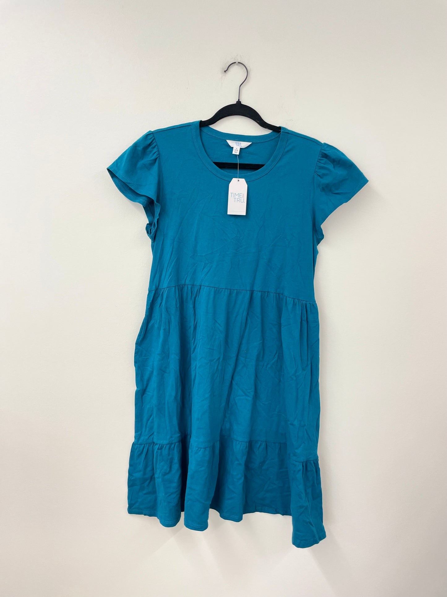 Time and Tru tiered knit mini dress Size S / NWT