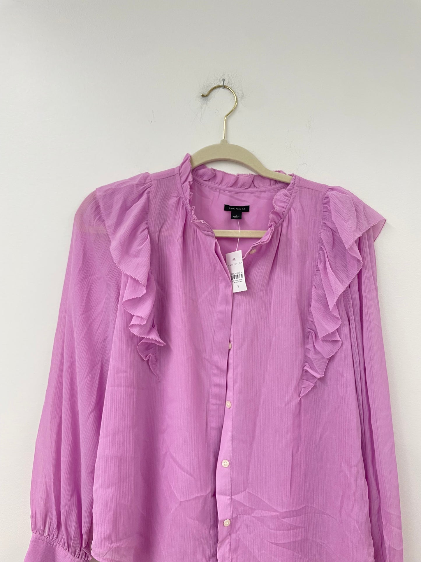 Ann Taylor long sleeve blouse Size S /NWT
