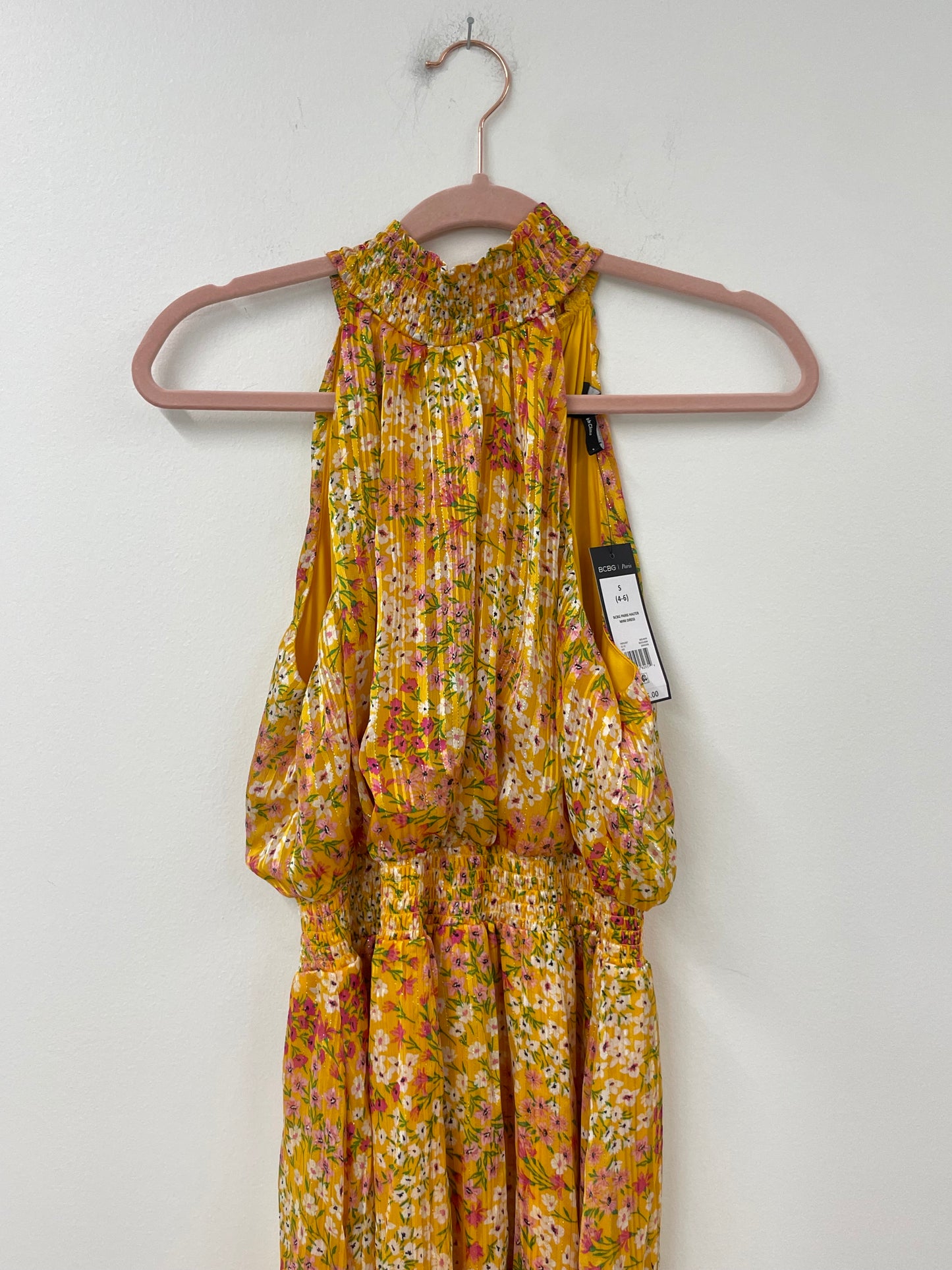 BCBG Paris halter mini dress Size S / NWT