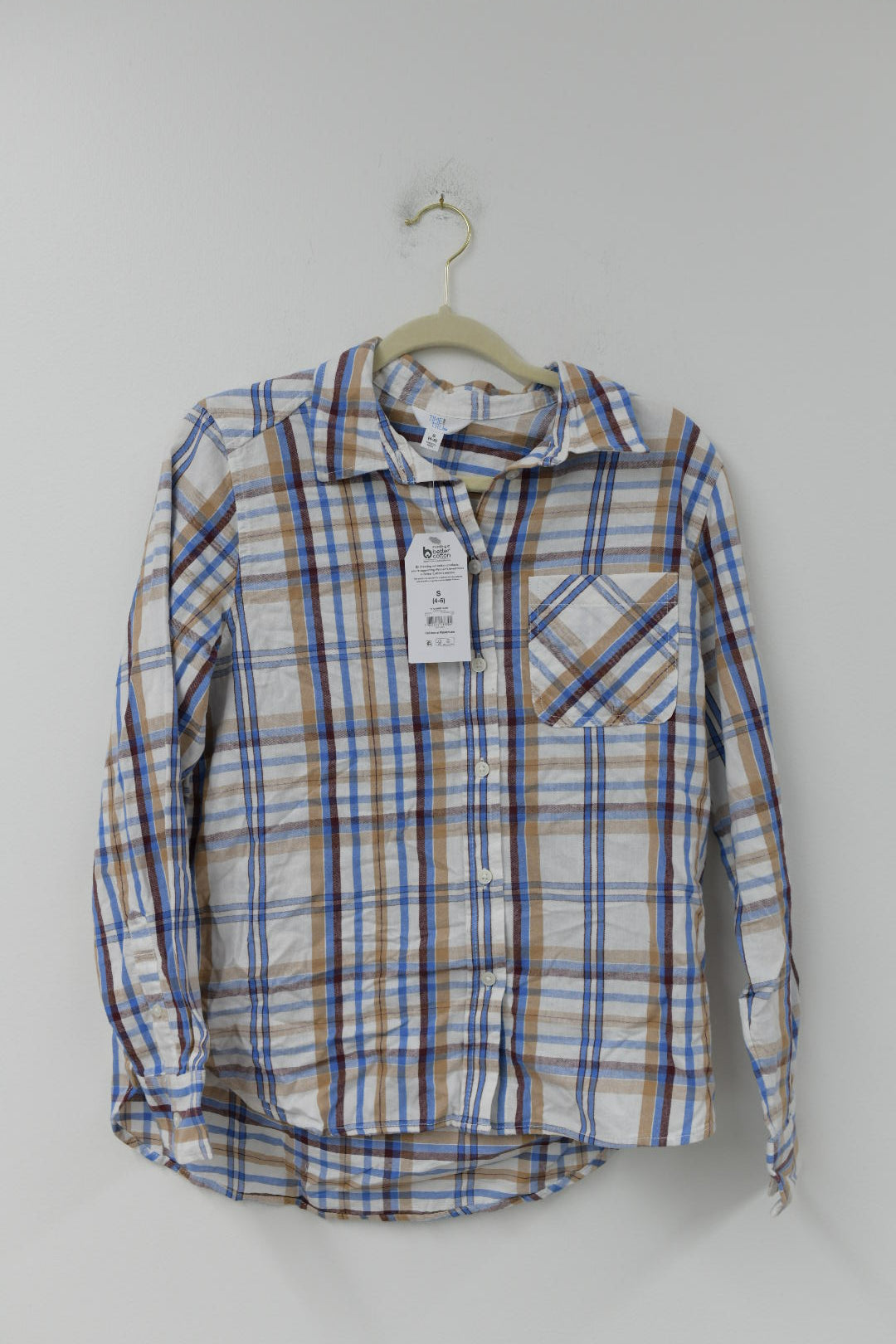 Time and Tru flannel shirt Size S / NWT