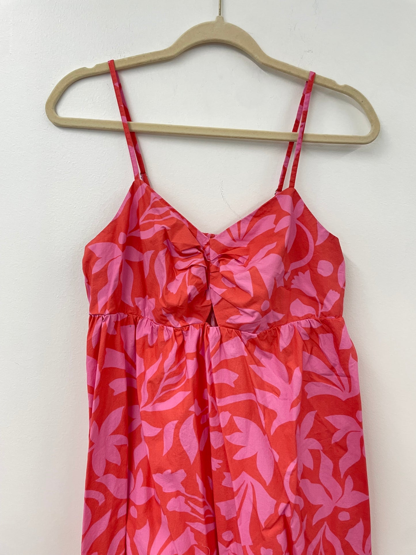 Time and Tru tie front maxi dress Size S /EUC
