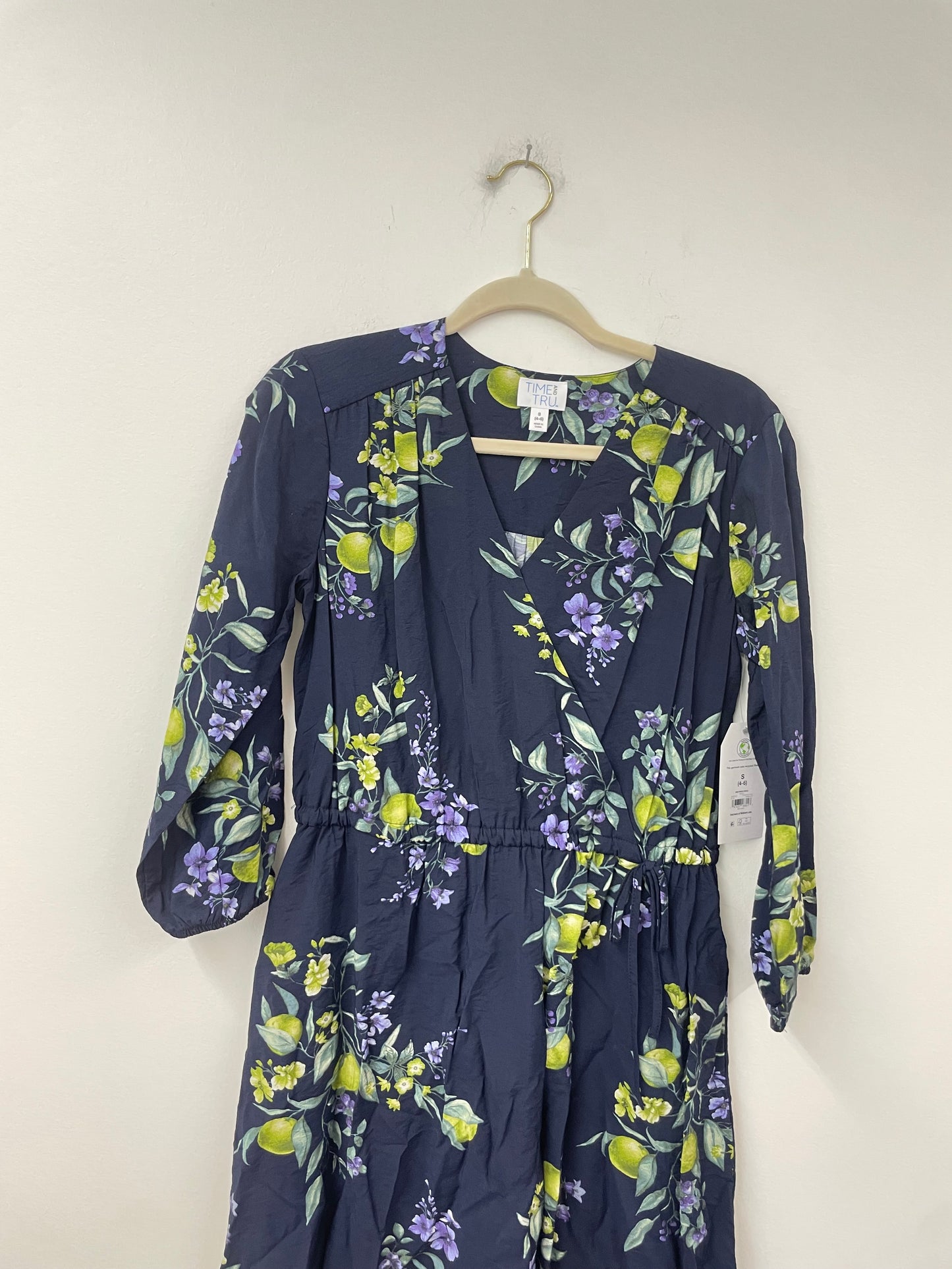Time and Tru wrap mini dress Size S / NWT