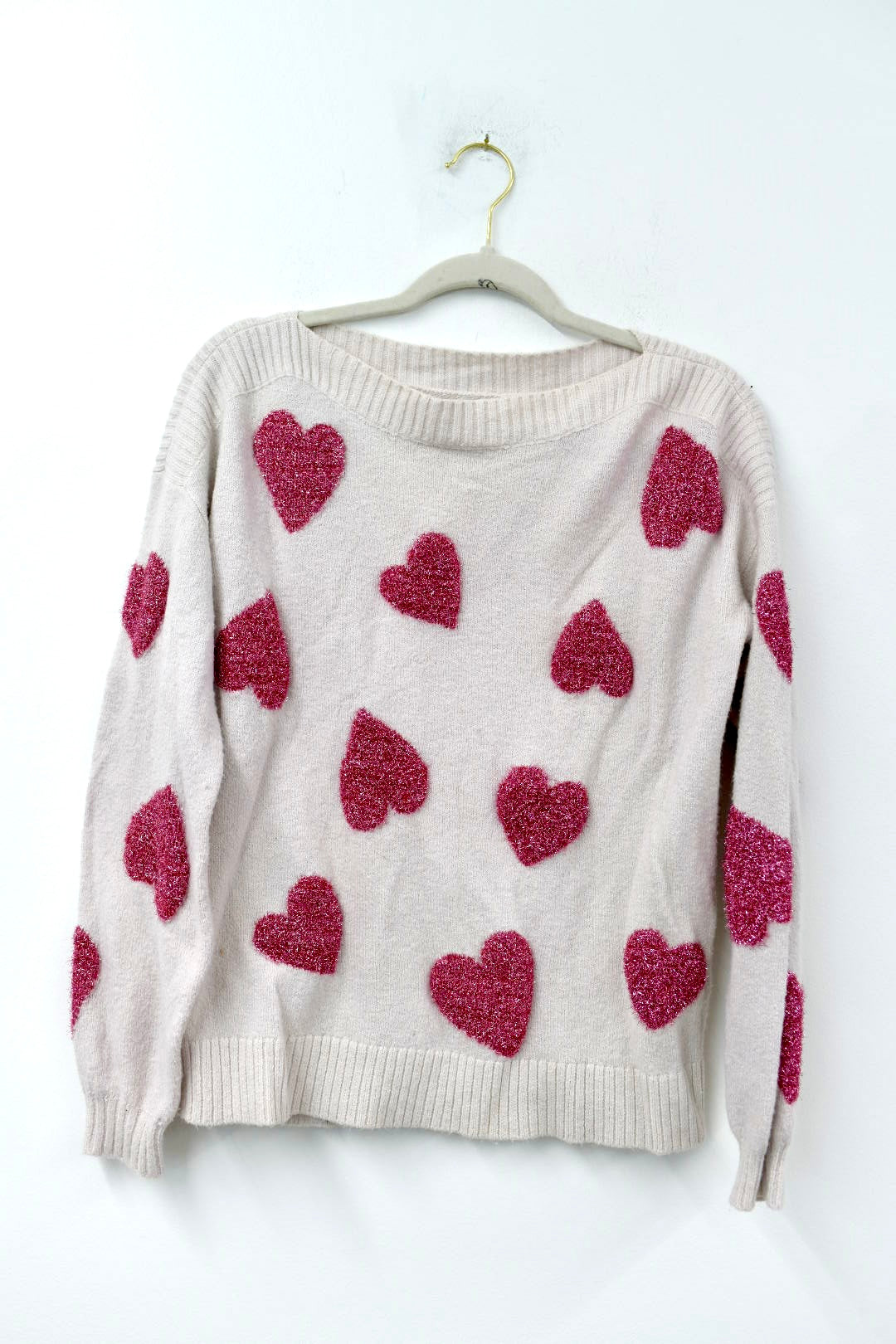 Loft Valentine’s Day sweater Size S / EUC
