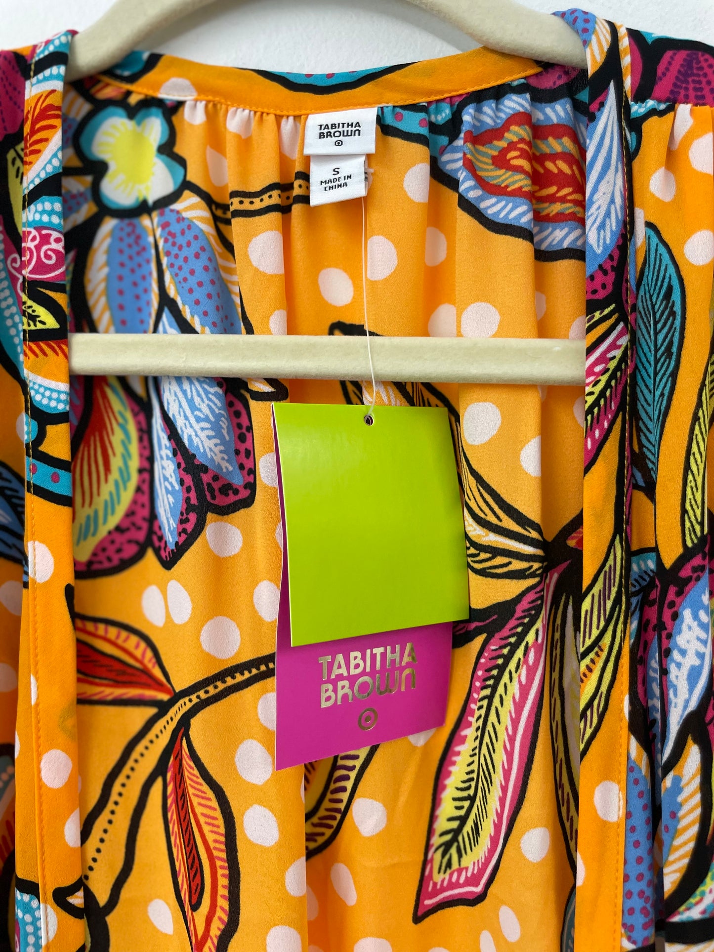 Tabitha Brown swim coverup Size S / NWT