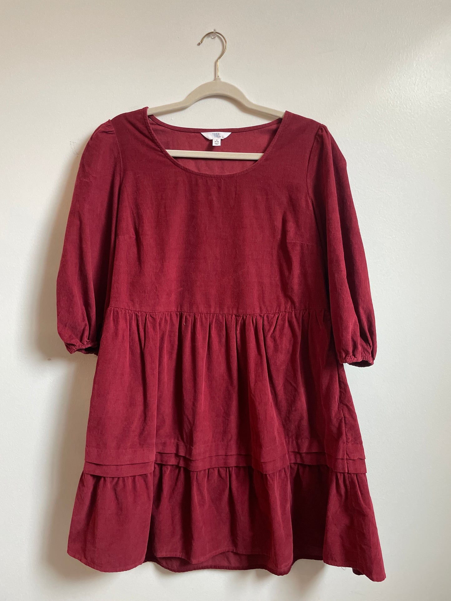 Time and Tru corduroy dress Size S \ EUC
