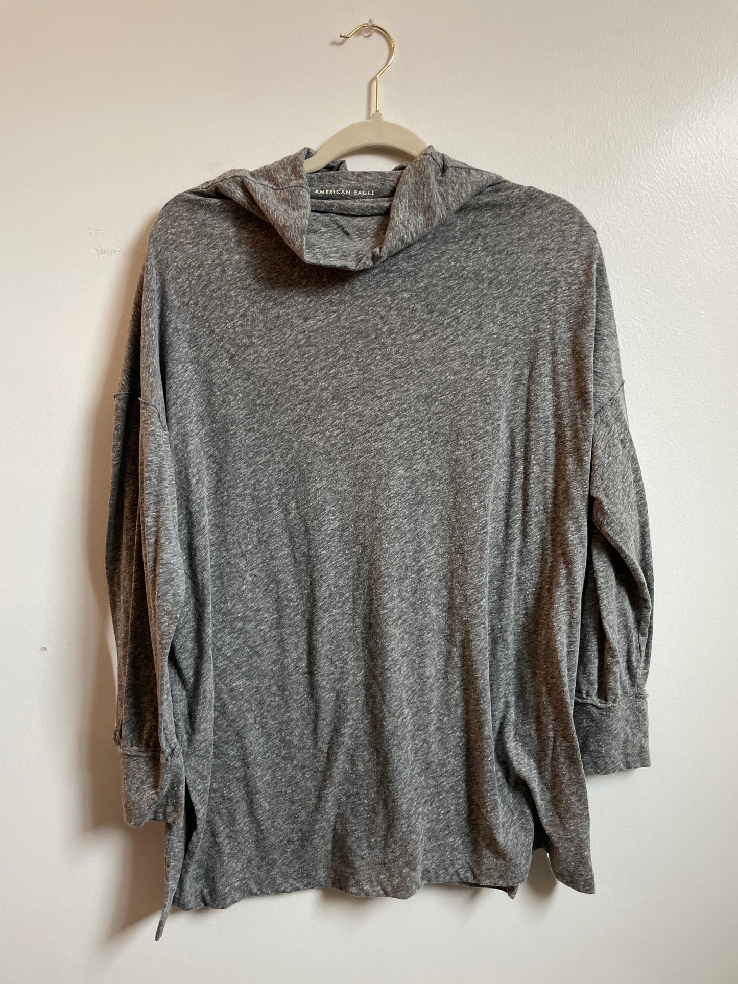 American Eagle long sleeve cowl neck shirt \ Size XS \ EUC