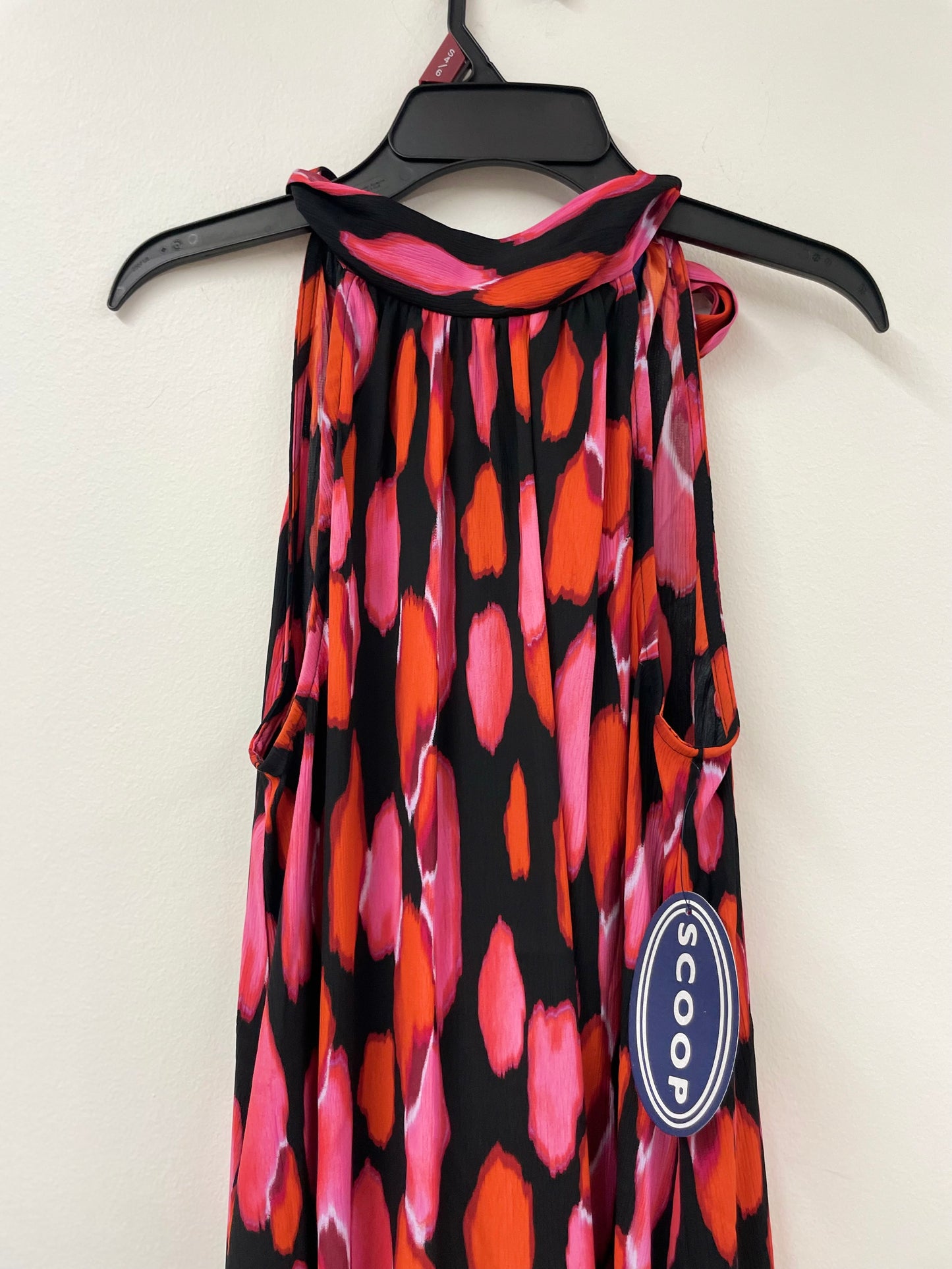 Scoop halter tier mini dress Size S / NWT