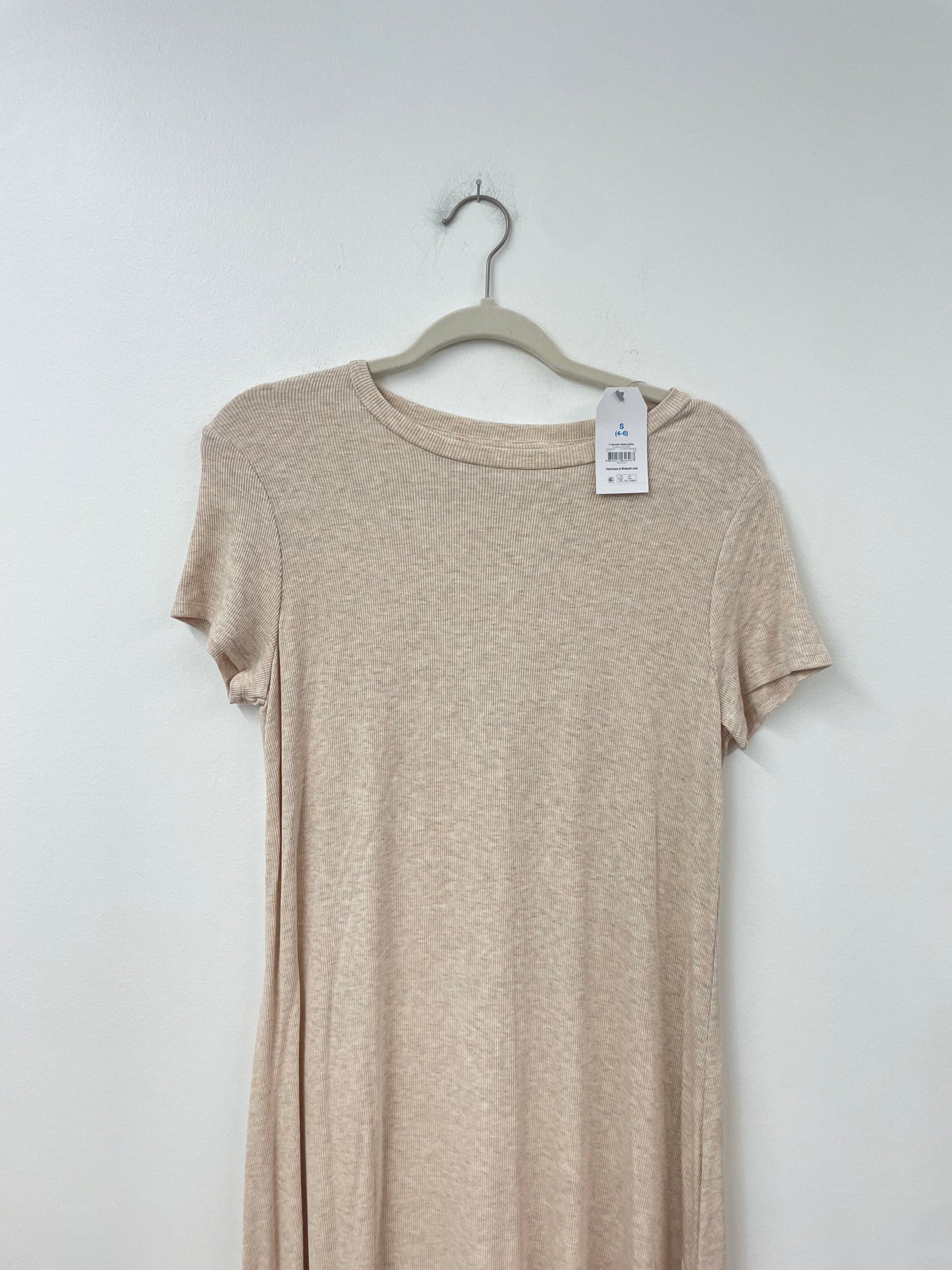 Time and Tru ribbed knit swing mini dress Size S / NWT