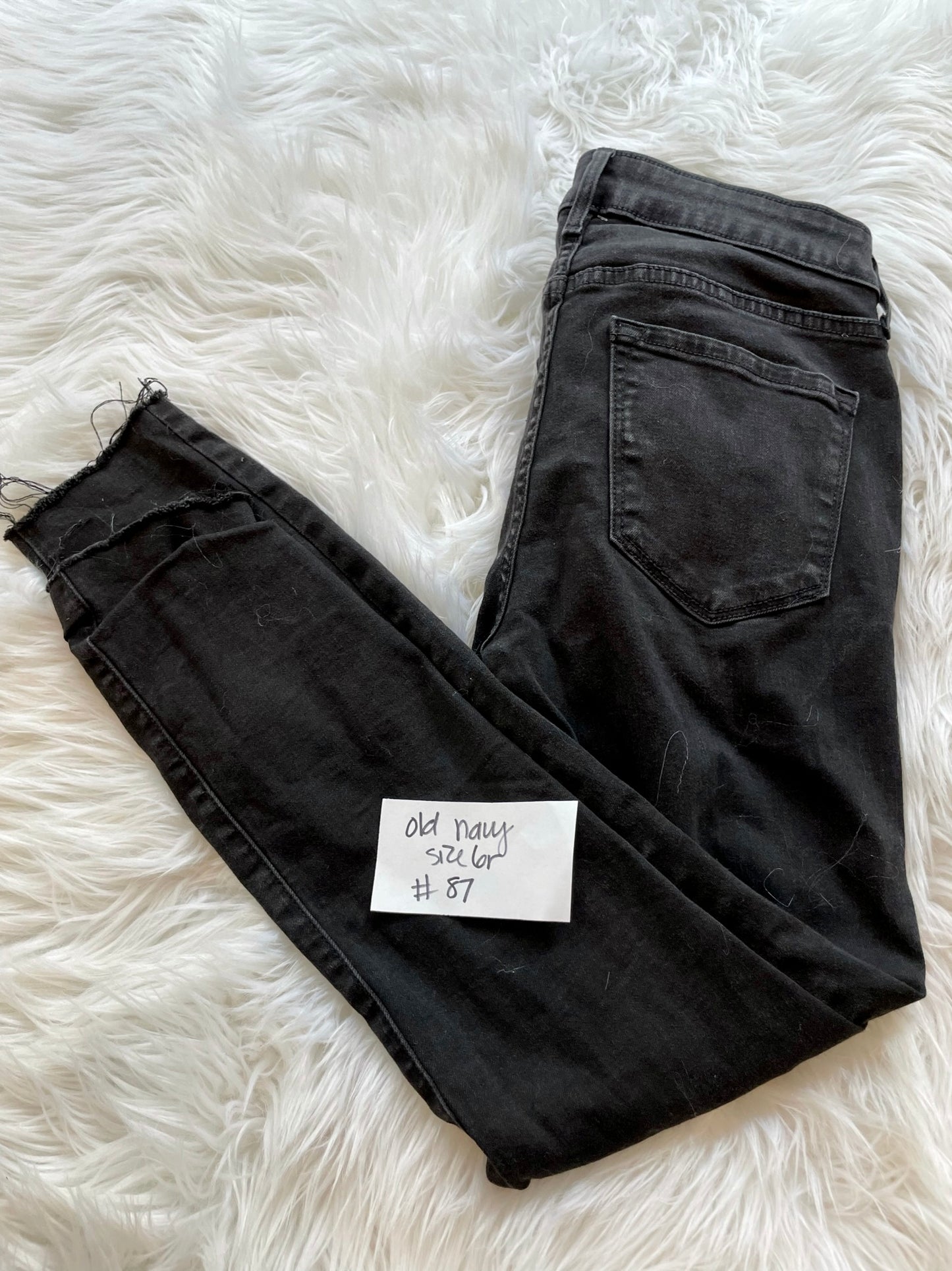 Old Navy Rockstar skinny Size 6r / EUC