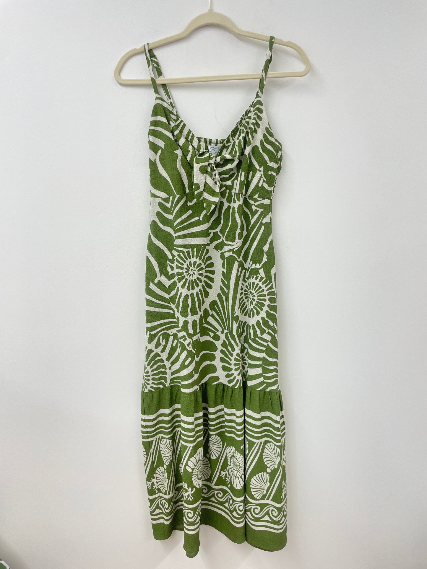 Sofia tie front maxi dress Size S /NWT