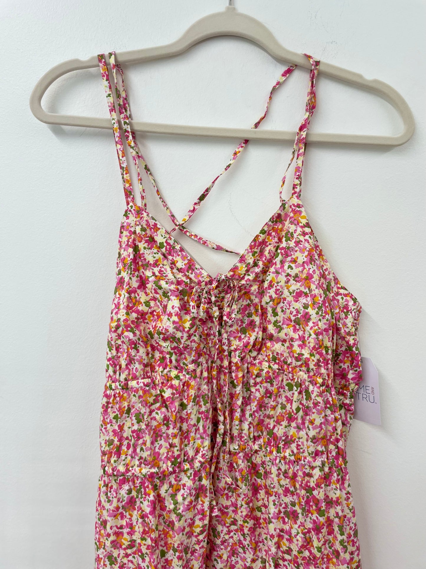 Time and Tru cross back midi dress Size L / NWT
