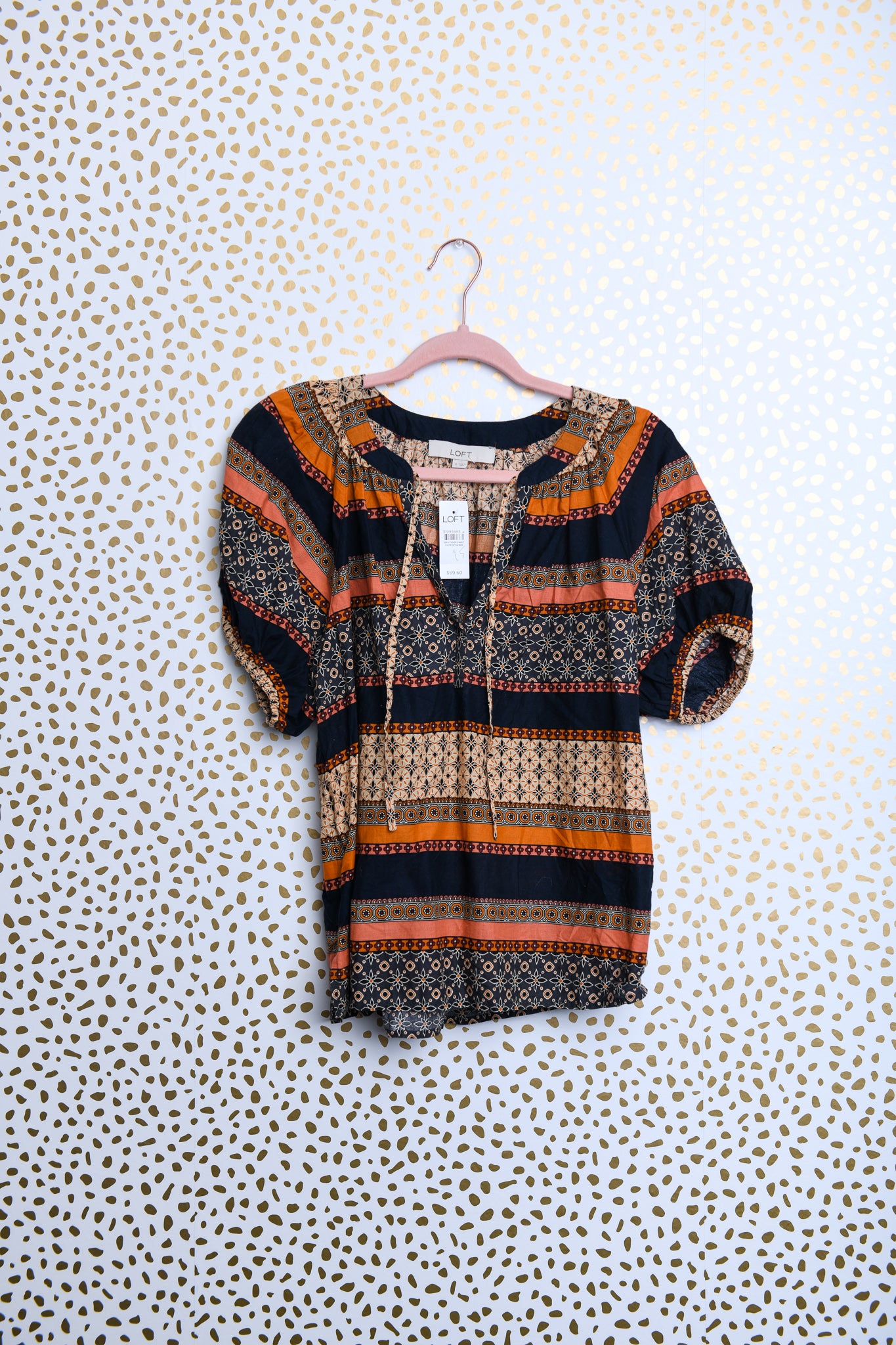 Loft v neck blouse Size S \ NWT