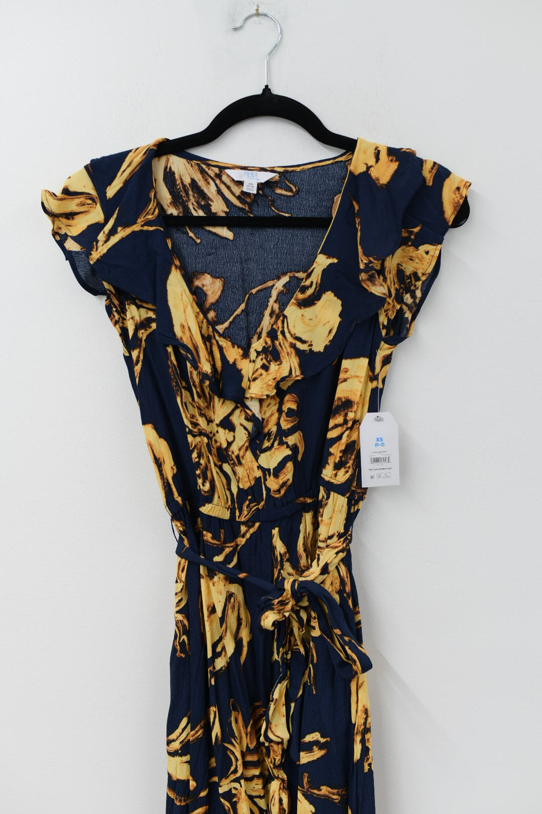 Time and Tru ruffle midi dress Size XS /NWT