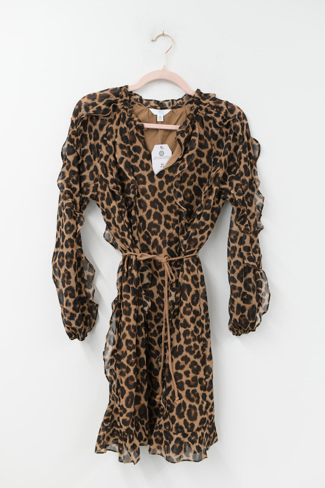Time and Tru ruffle mini dress Size XS /NWT