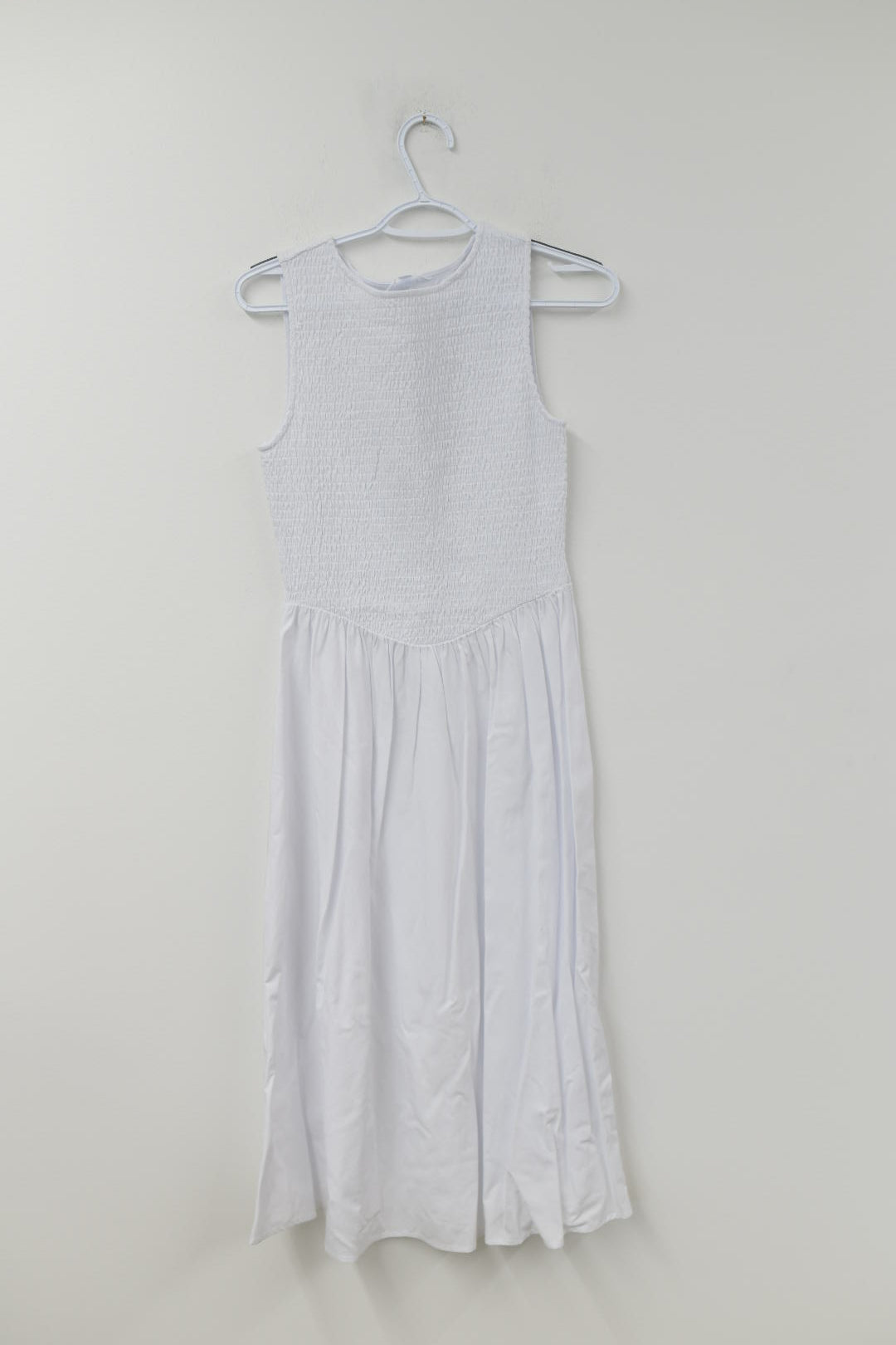 Time and Tru smocked woven midi dress Size S /NWT
