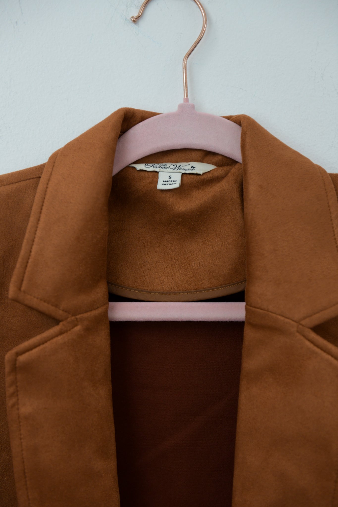 Pioneer Woman faux suede blazer Size S / EUC