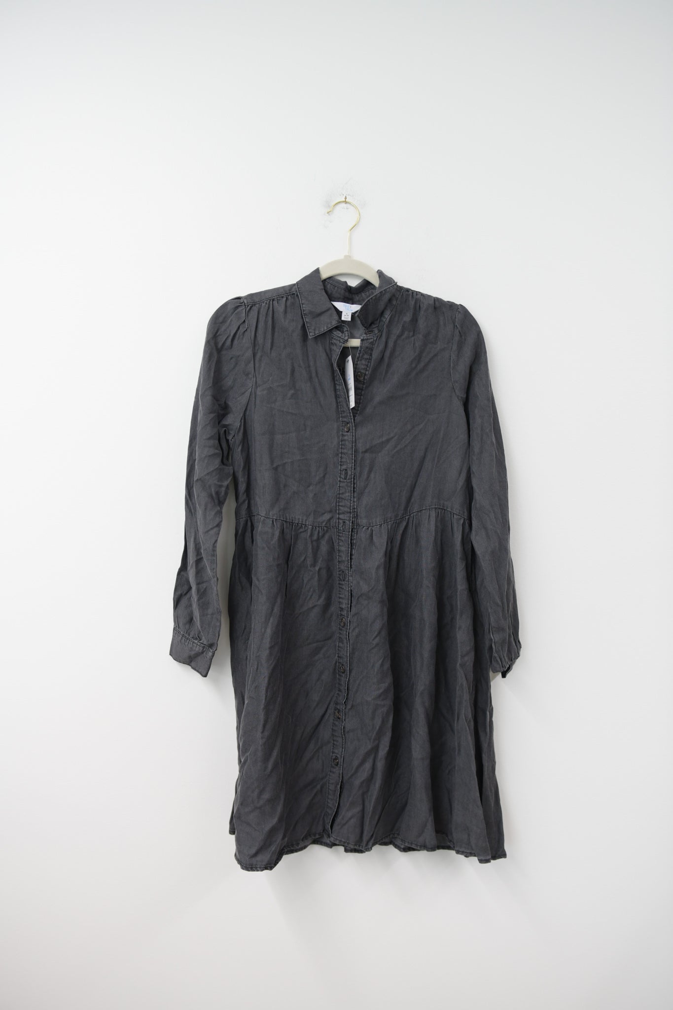 Time and Tru long sleeve shirt mini dress Size S / NWT