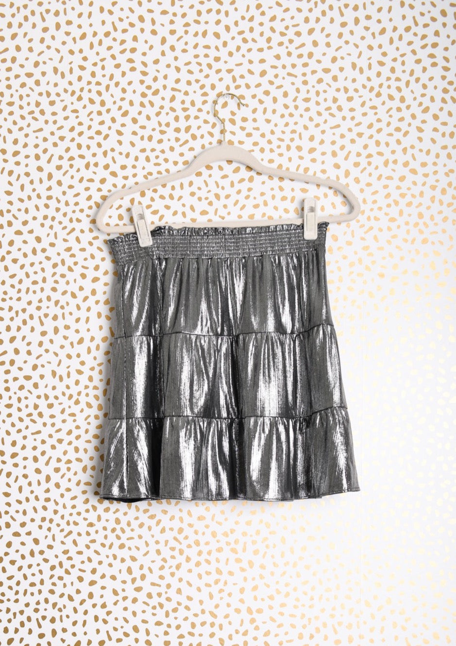 Loft mini ruled skirt Size S /NWT