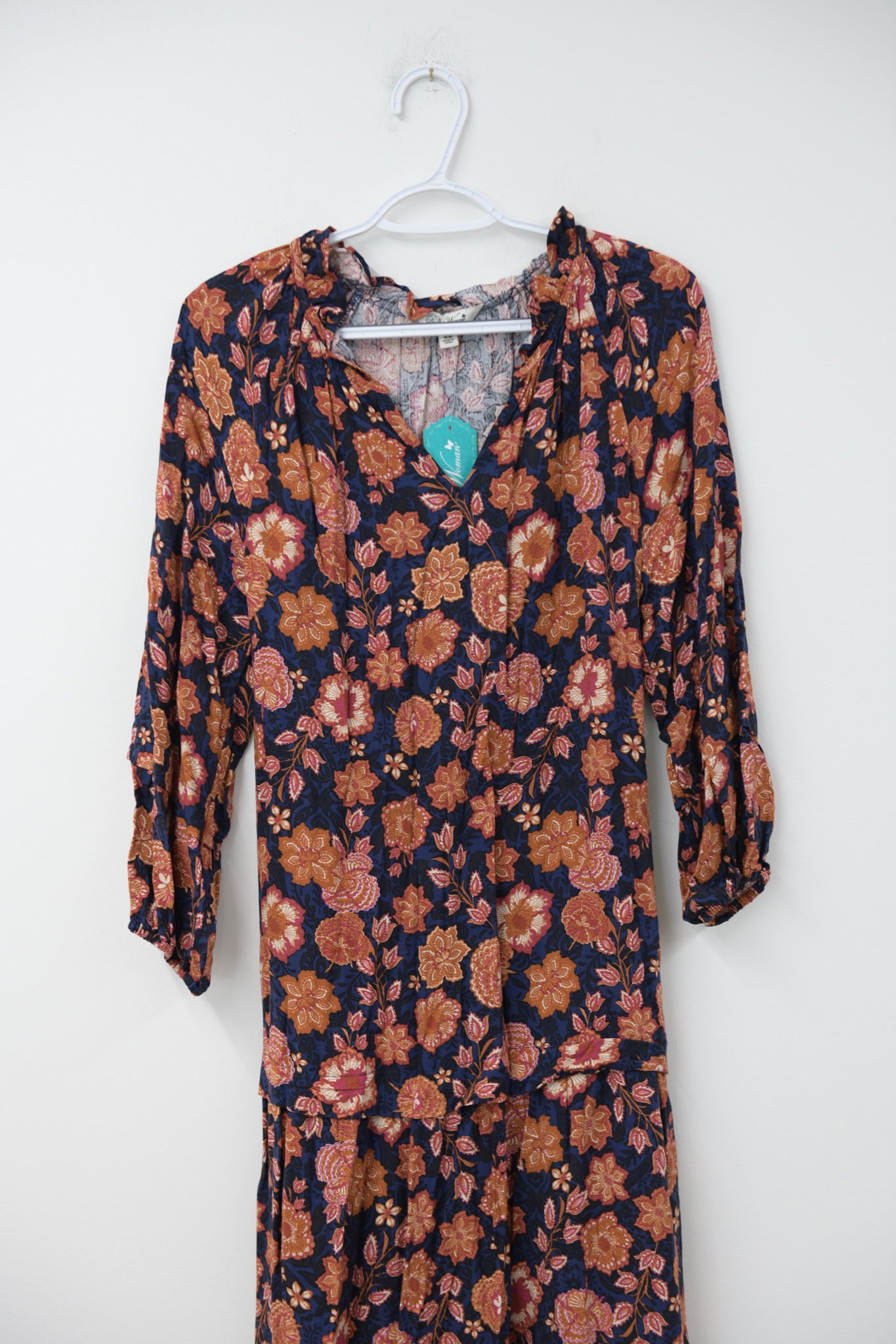 Pioneer Woman 3/4 sleeve ruffled midi dress Size S / NWT