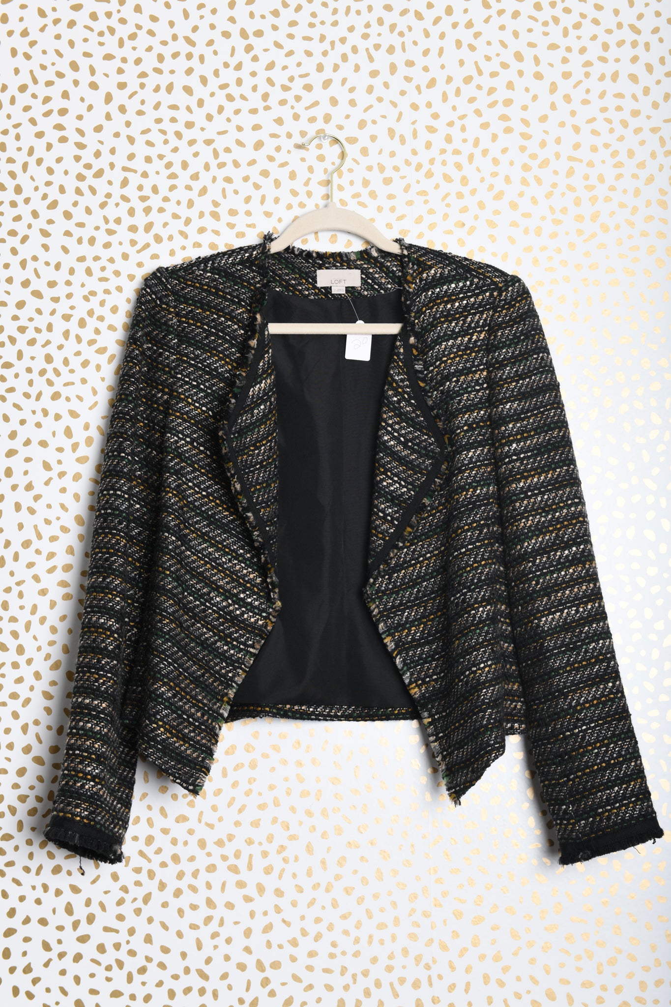 Loft fitted tweed jacket Size 2 / NWT