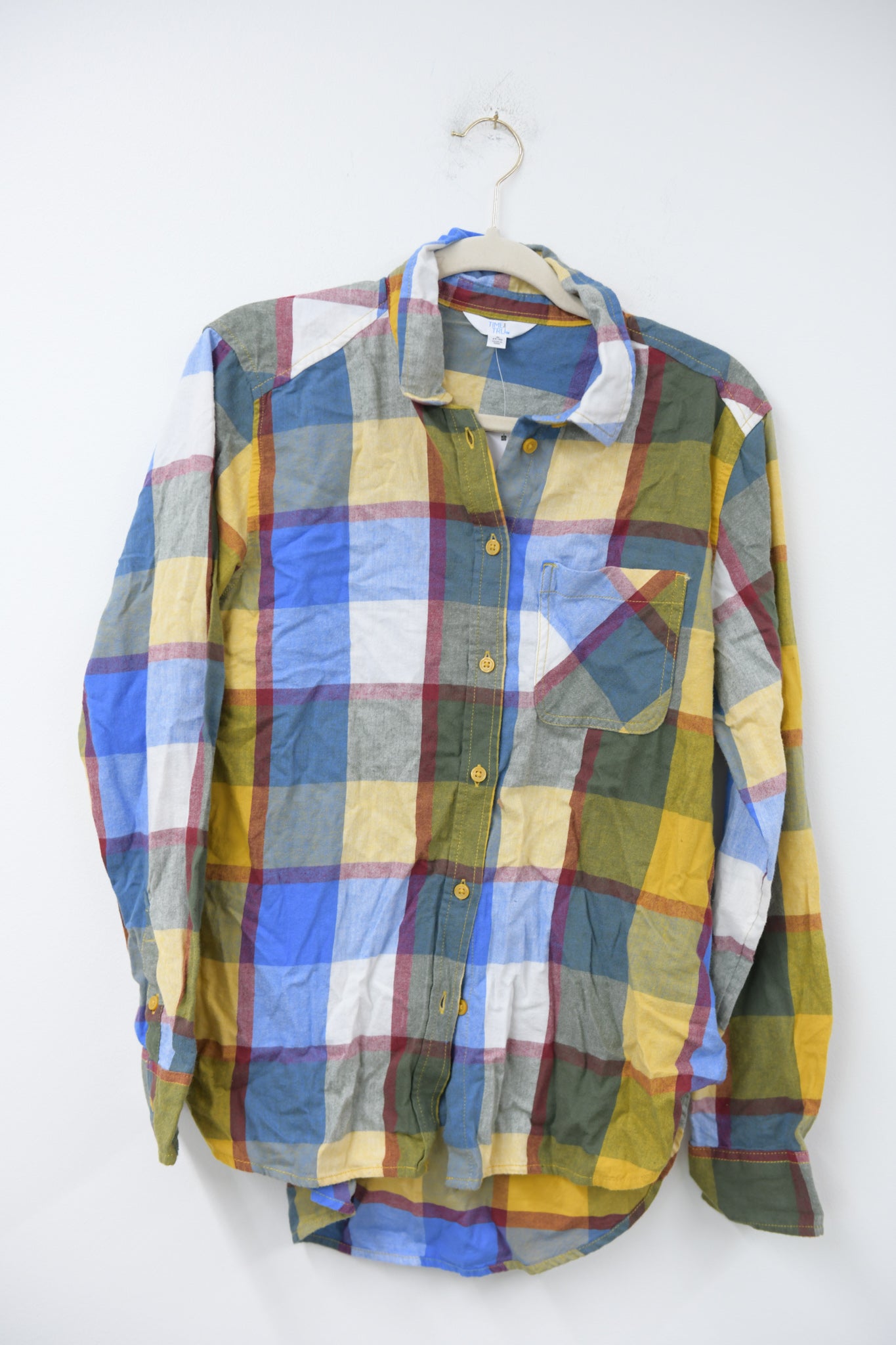 Time and Tru plaid shirt Size S / NWT