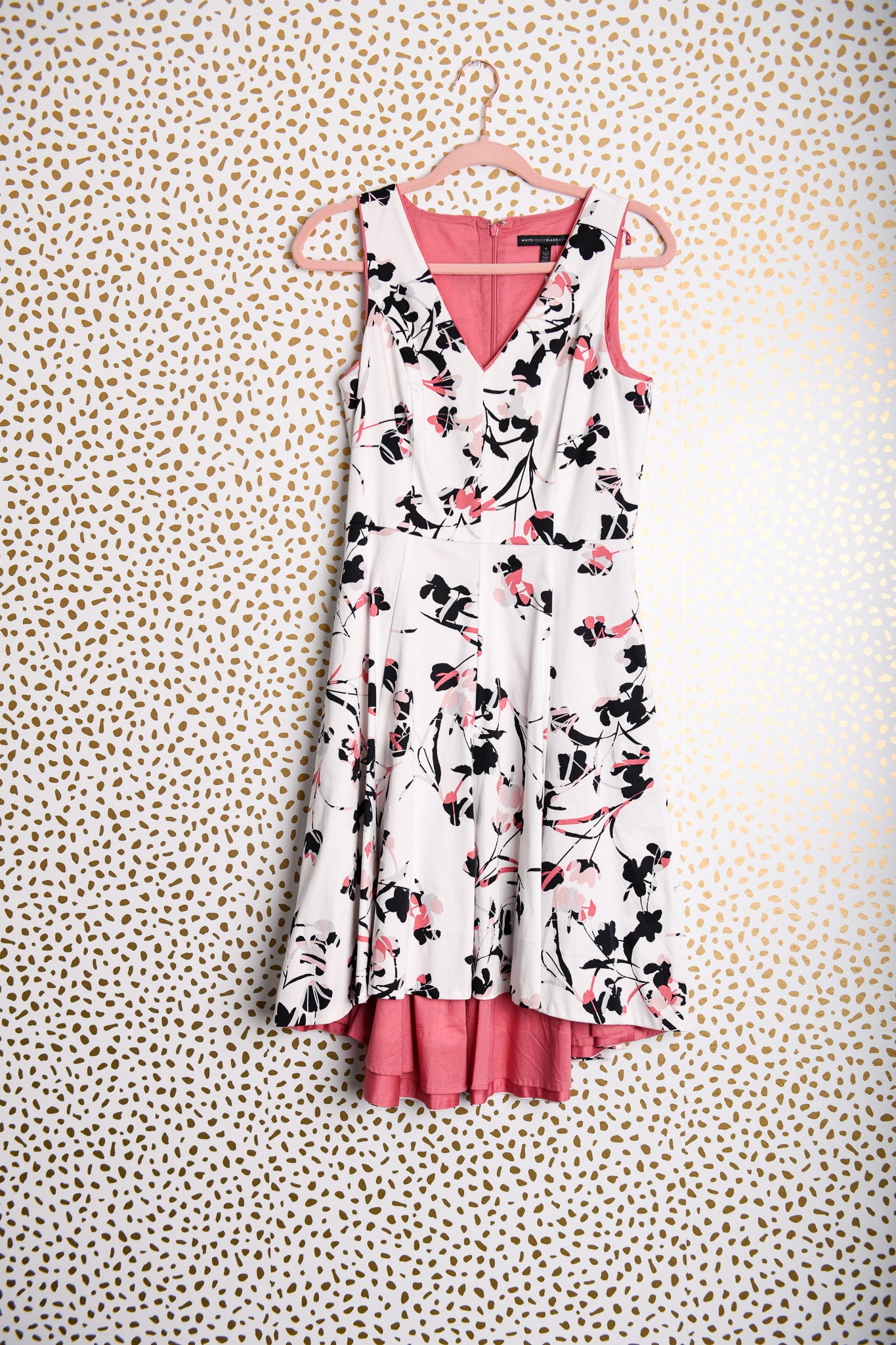 White House Black Market short sleeve midi dress Size S \ NWT