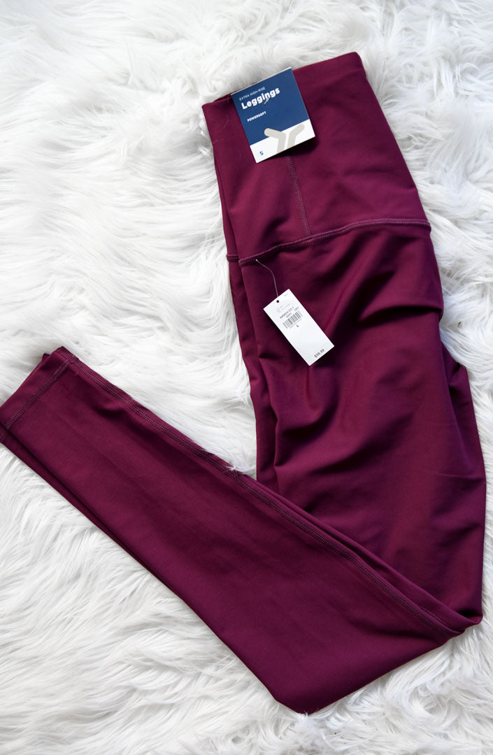 Old Navy extra high rise 7/8 length leggings Size S / NWT