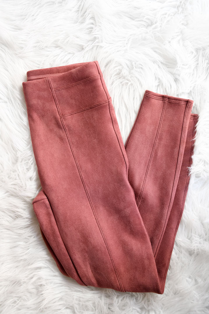 Spanx faux suede leggings Size S / EUC