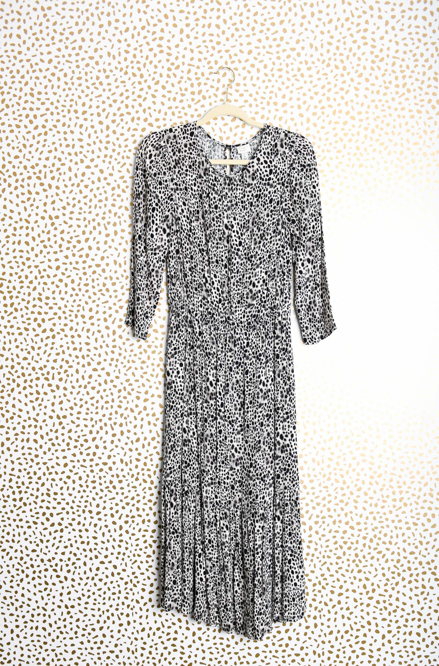A New Day long sleeve midi dress Size M \ EUC