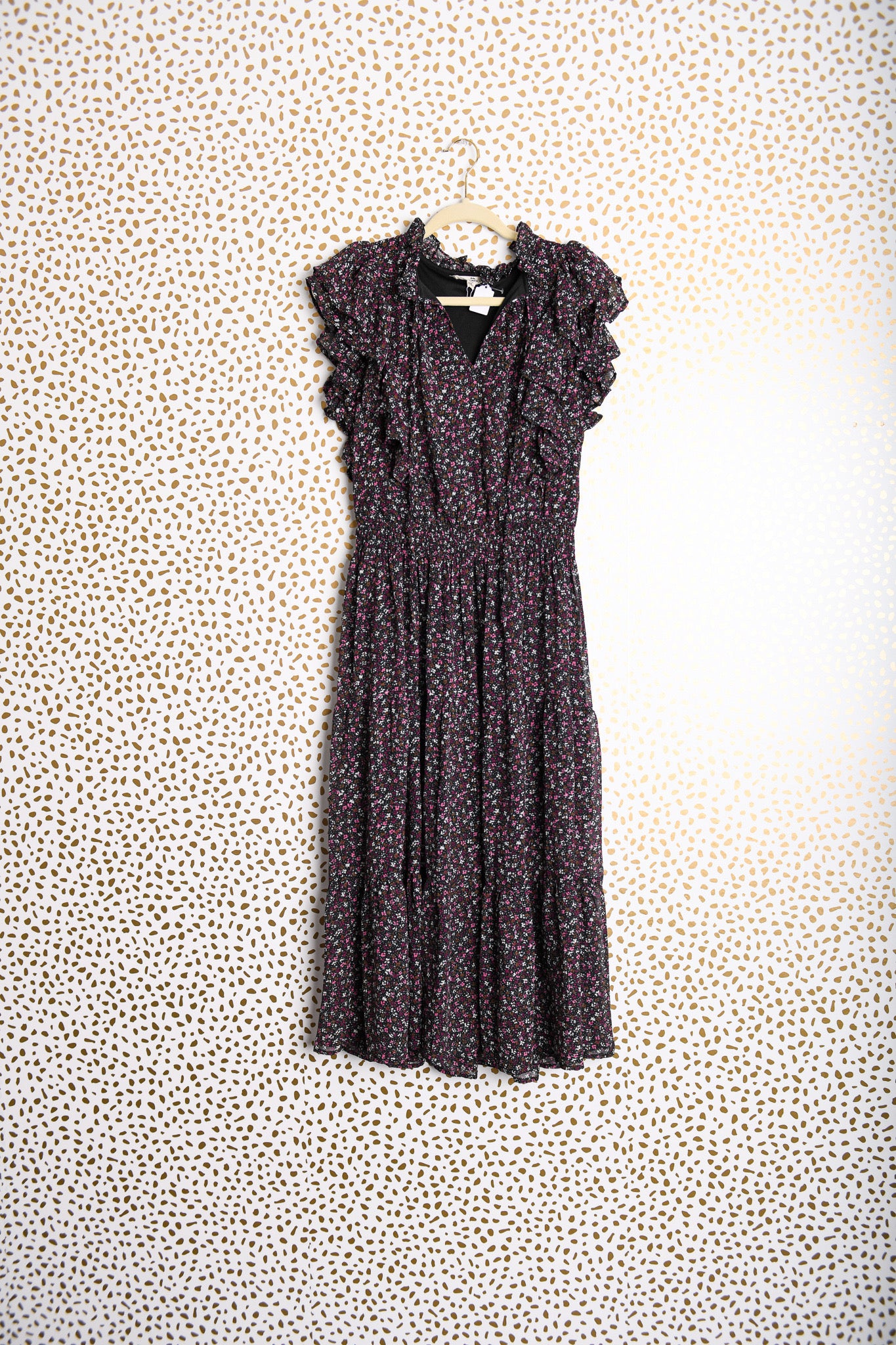 Entro short sleeve midi dress Size S \ EUC