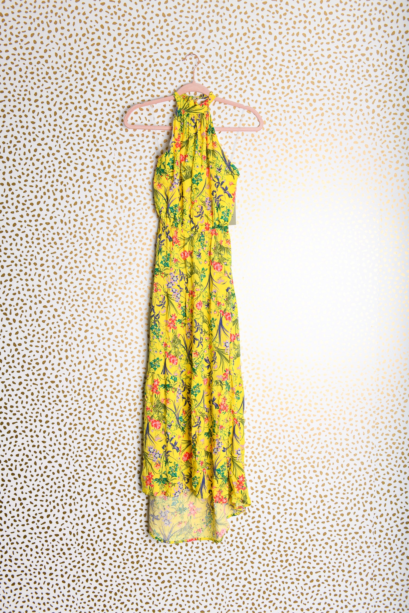 Scoop halter top maxi dress Size S / NWT