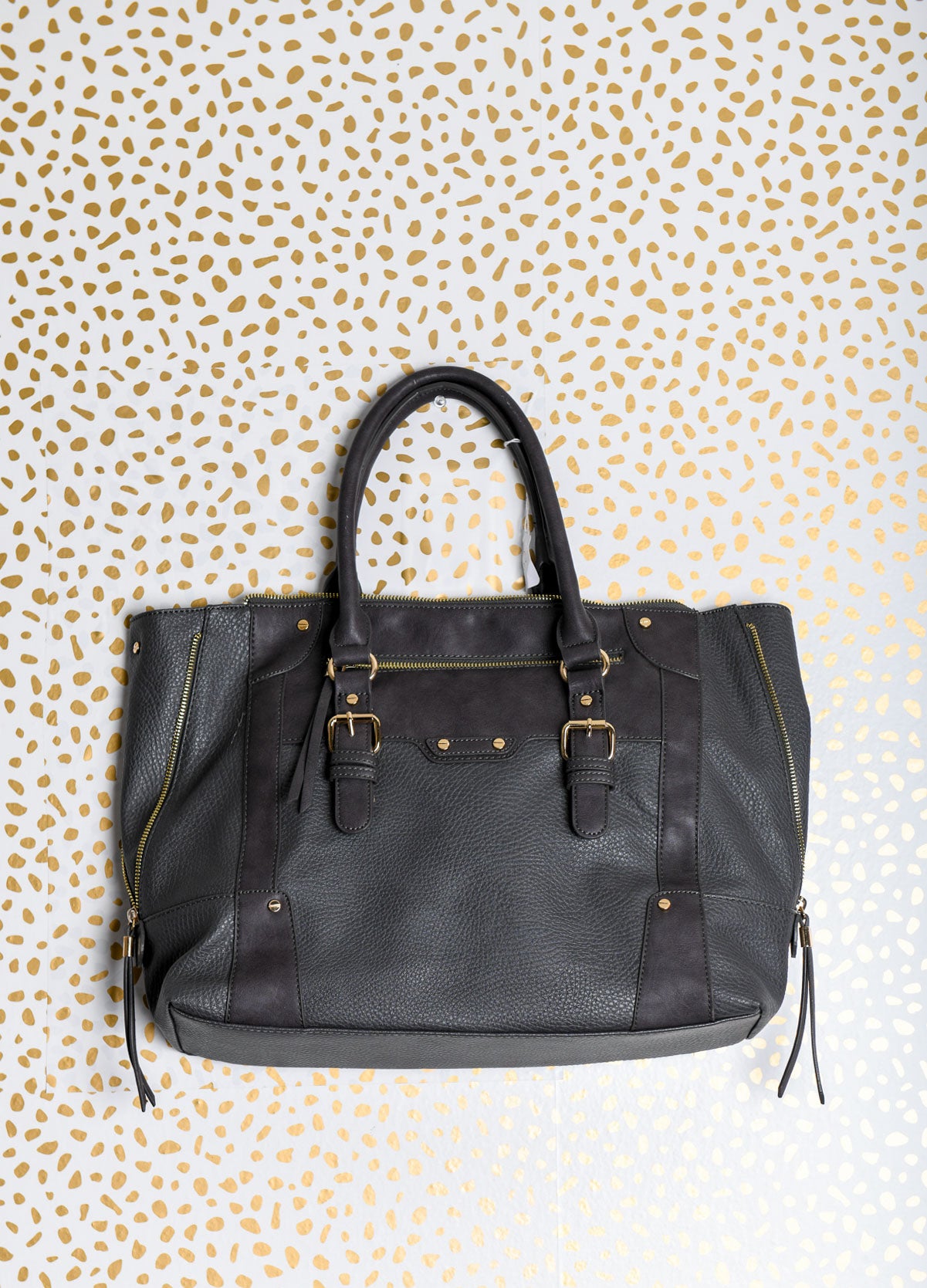 Sole Society faux leather medium handbag