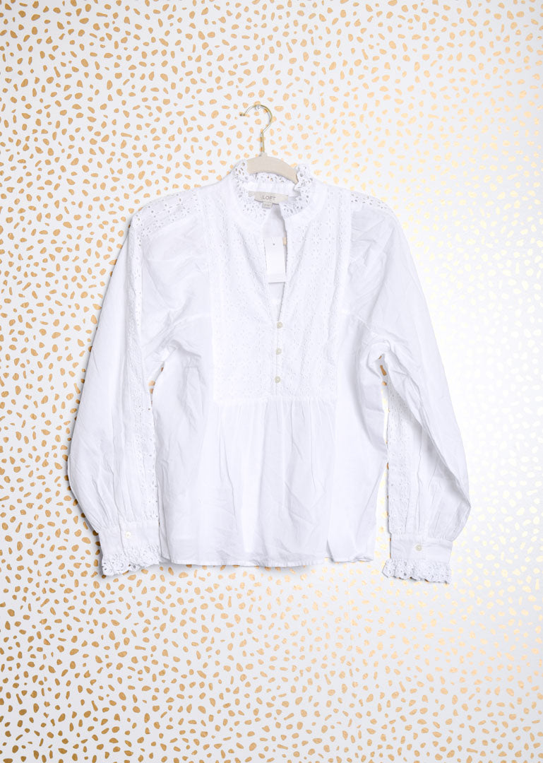 Loft long sleeve shirt Size S \ NWT