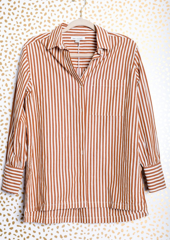 Free Assembly long sleeve blouse Size XS \ NWT