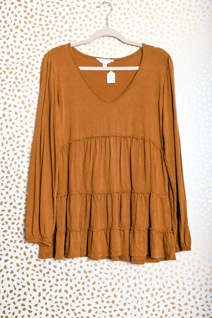 Time and Tru long sleeve blouse Size S \ EUC