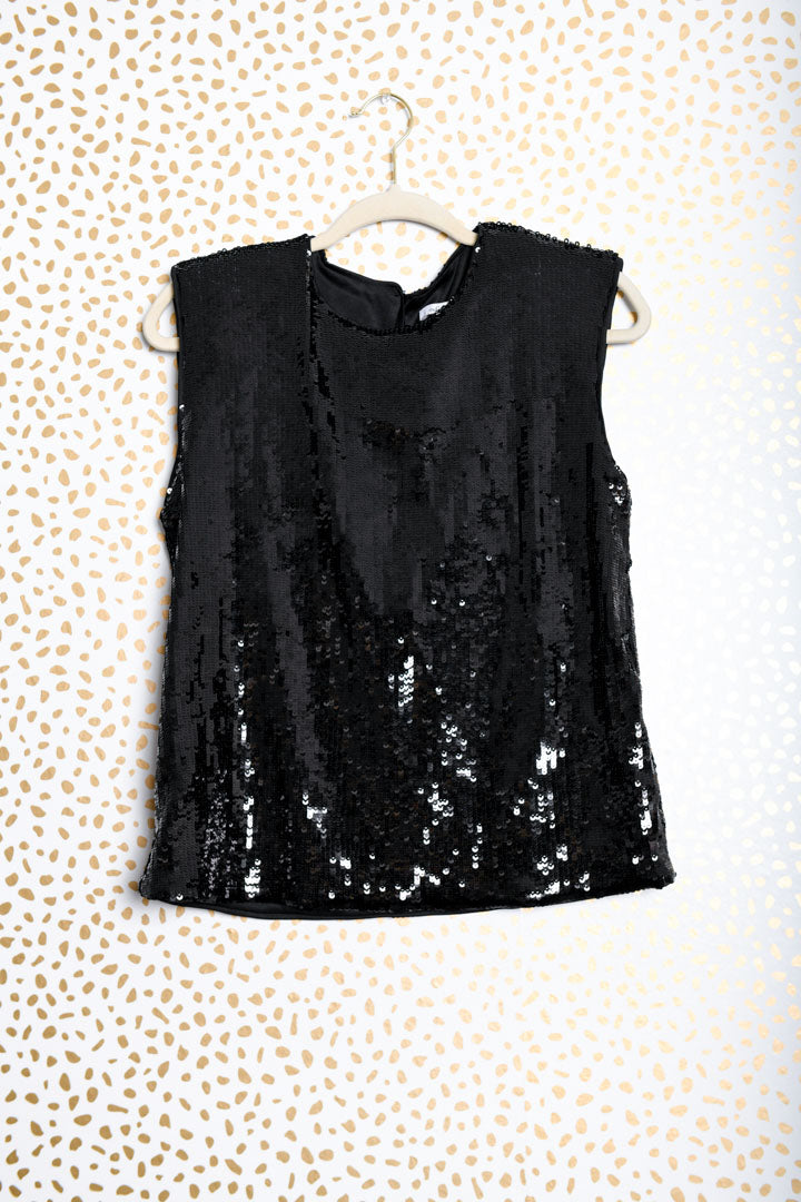 The Get sleeveless blouse Size S \ NWT