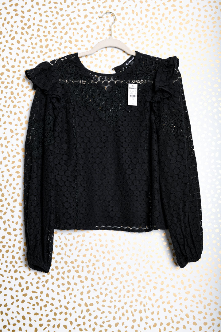 Express long sleeve blouse Size XS /NWT