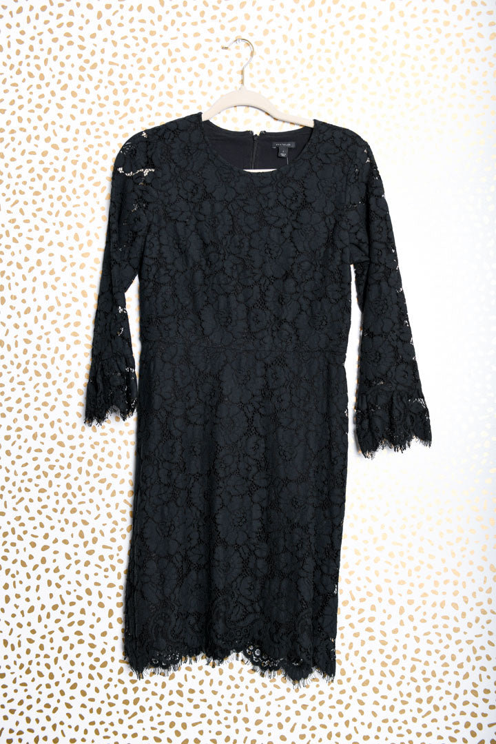 Ann Taylor long sleeve midi dress Size 2 /EUC