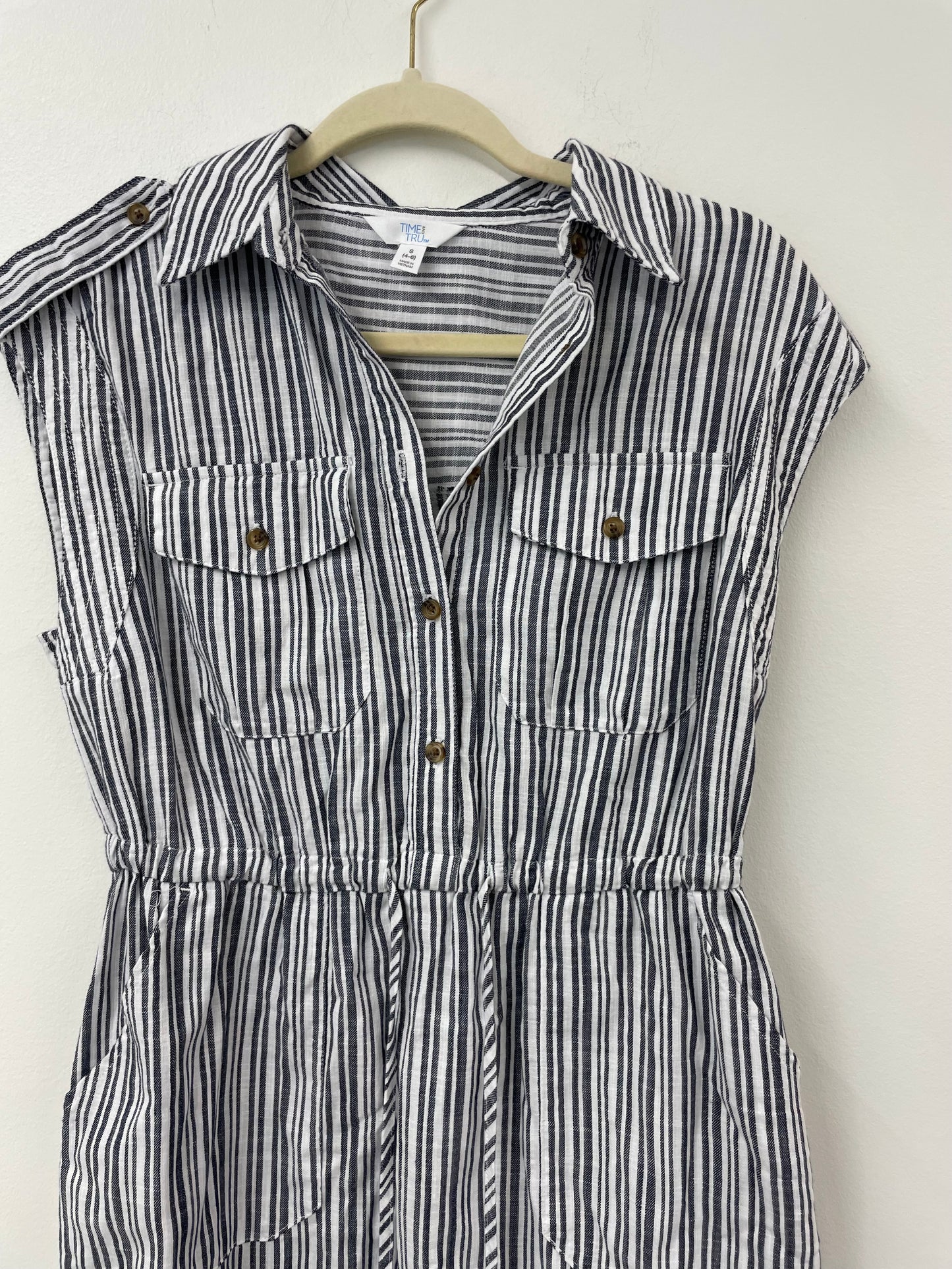 Time and Tru short sleeve utility mini dress Size S / EUC