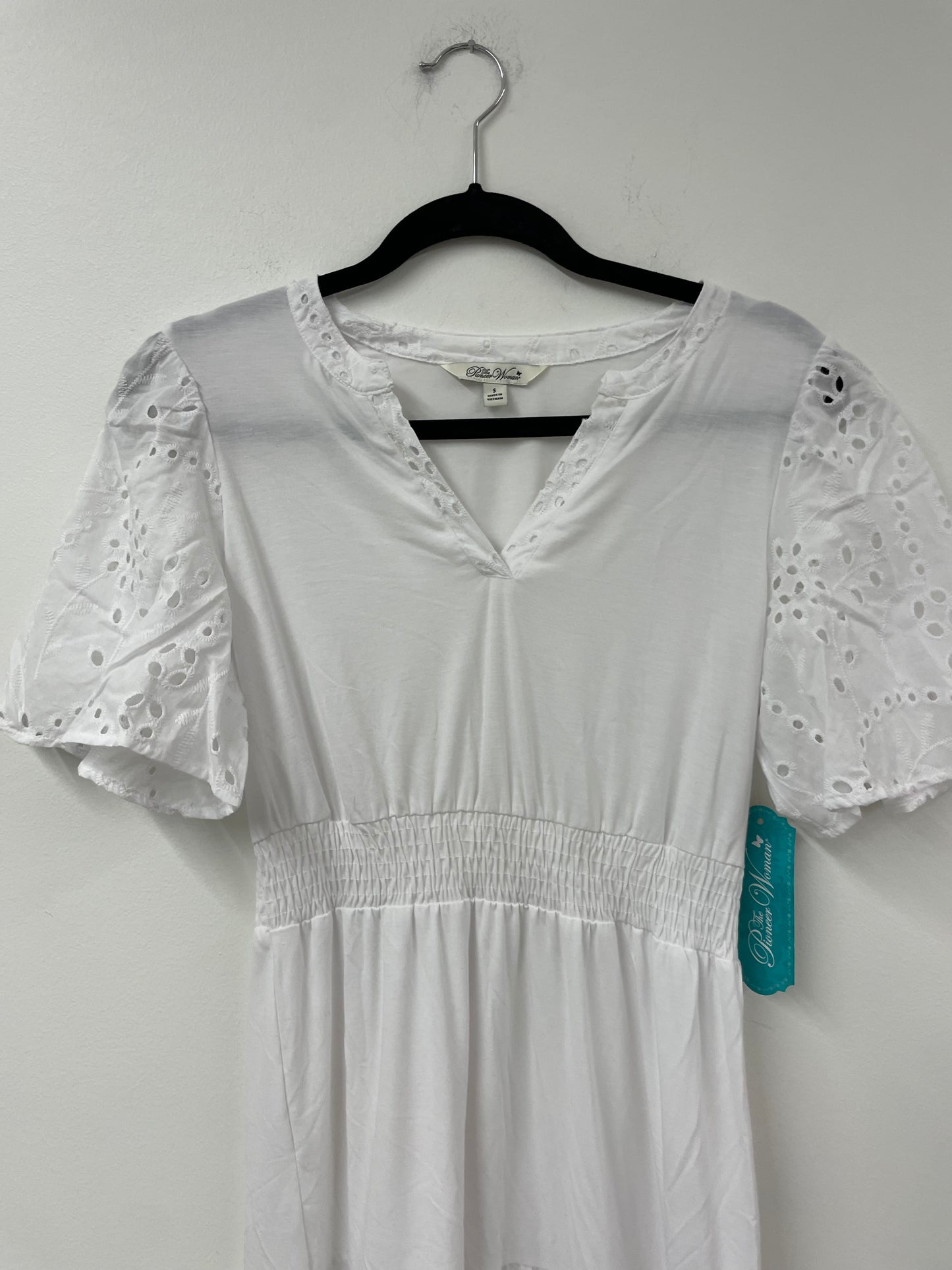 Pioneer Woman smocked waist midi dress Size S / NWT