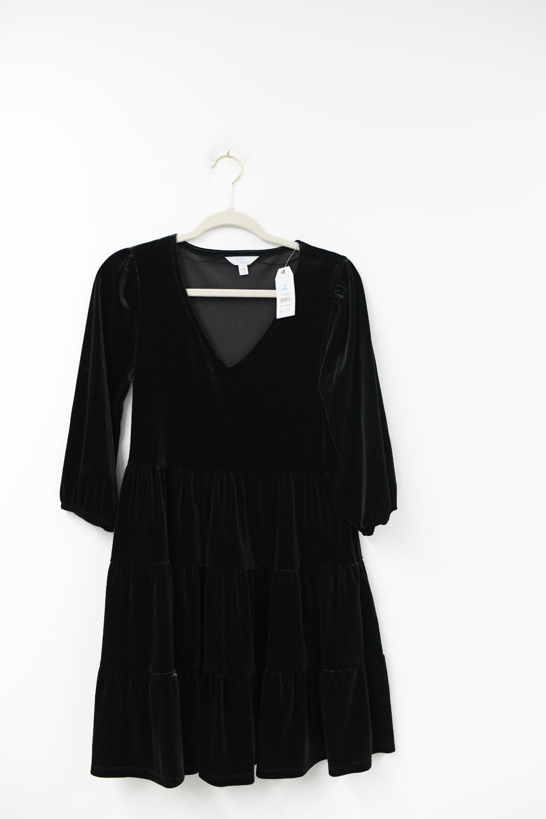 Time and Tru velvet mini dress Size S / NWT