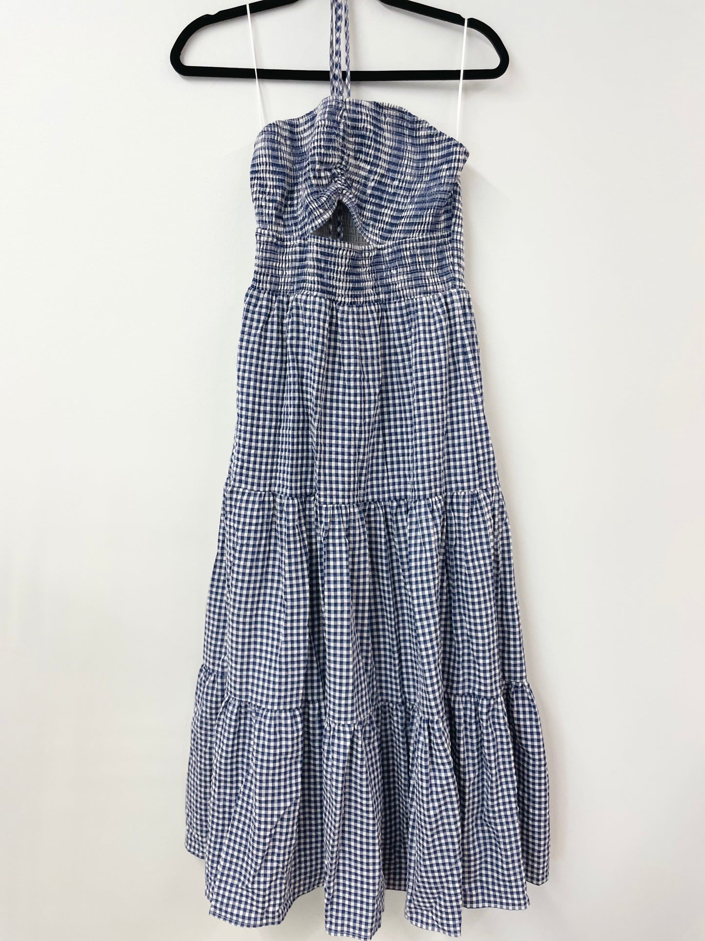 Avara Emmaline smocked halter top maxi dress Size S / NWT
