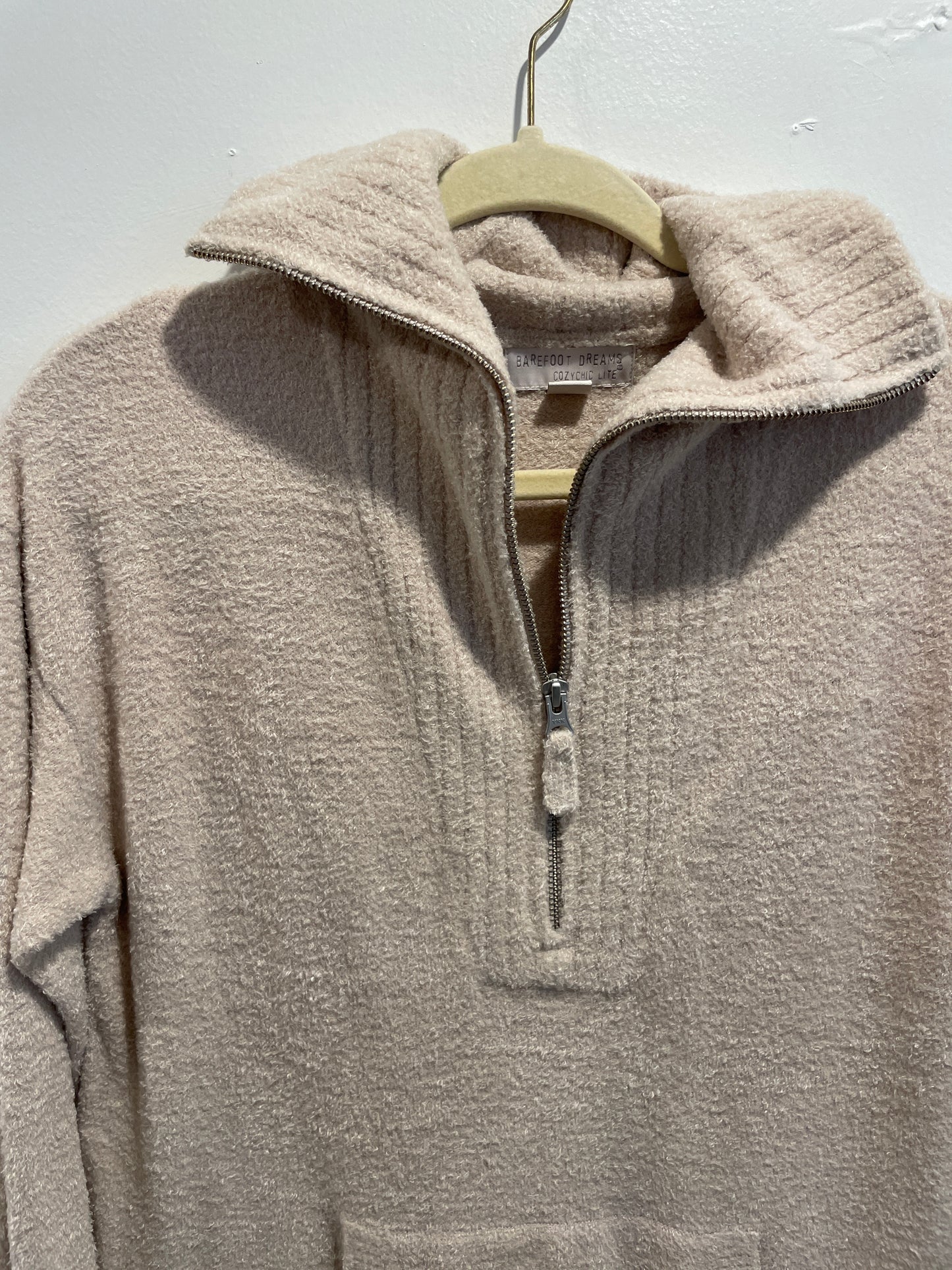 Barefoot Dreams cozy zip up tunic / Size S / EUC