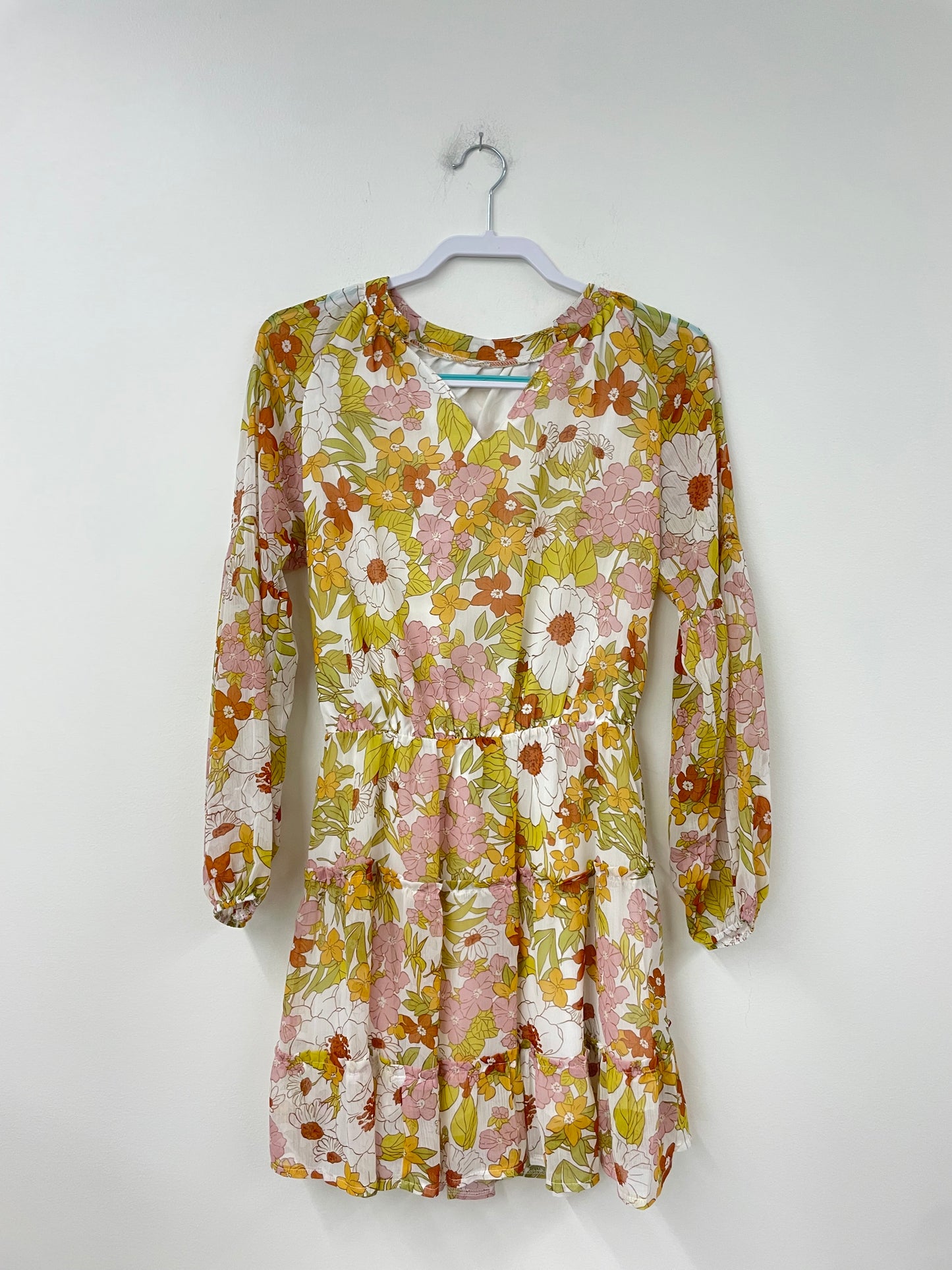 Amazon long sleeve midi dress Size S /EUC